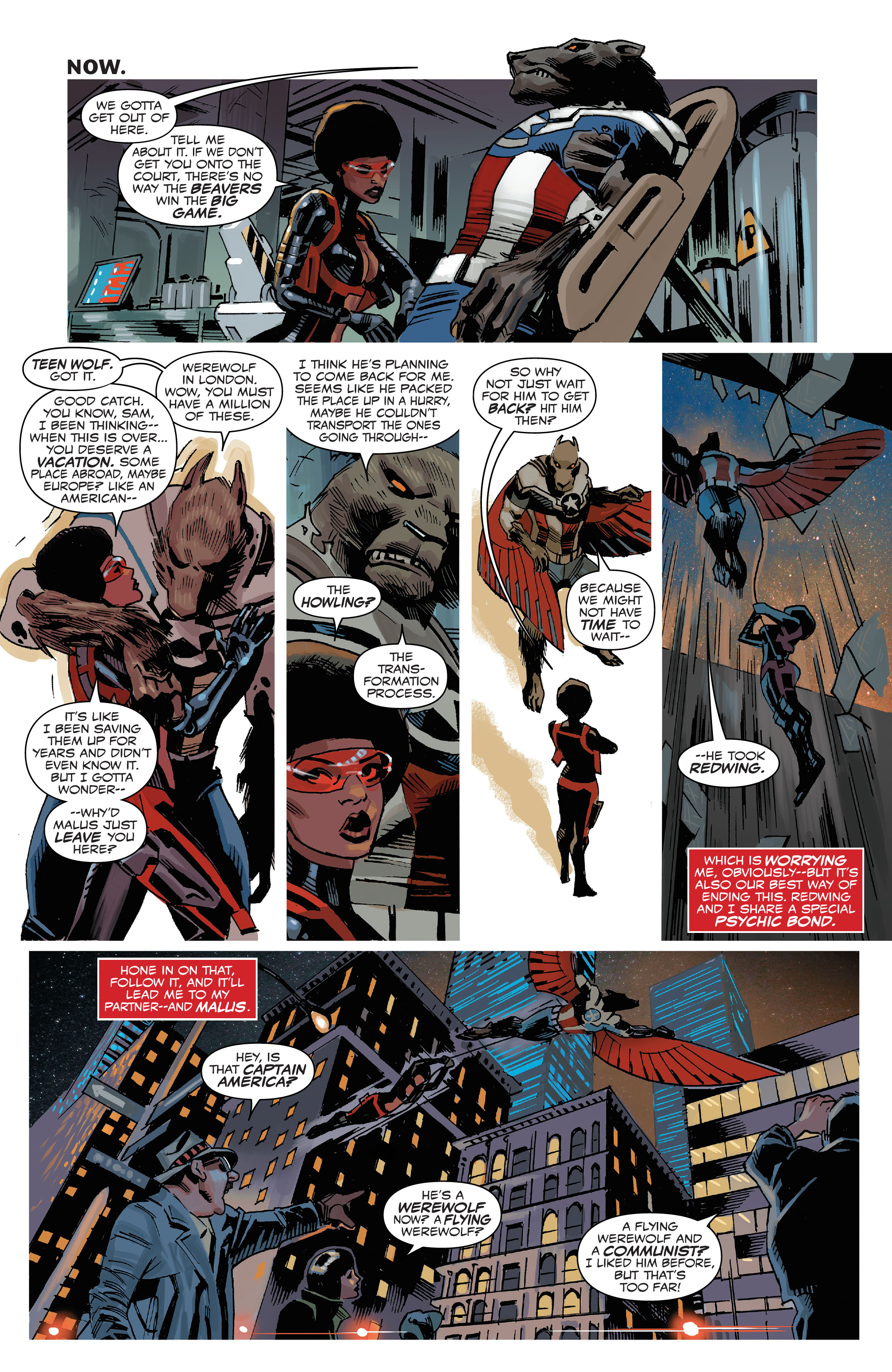 Read online Captain America: Sam Wilson: The Complete Collection comic -  Issue # TPB 1 (Part 4) - 91