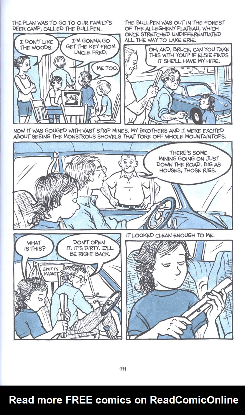 Read online Fun Home: A Family Tragicomic comic -  Issue # TPB - 117