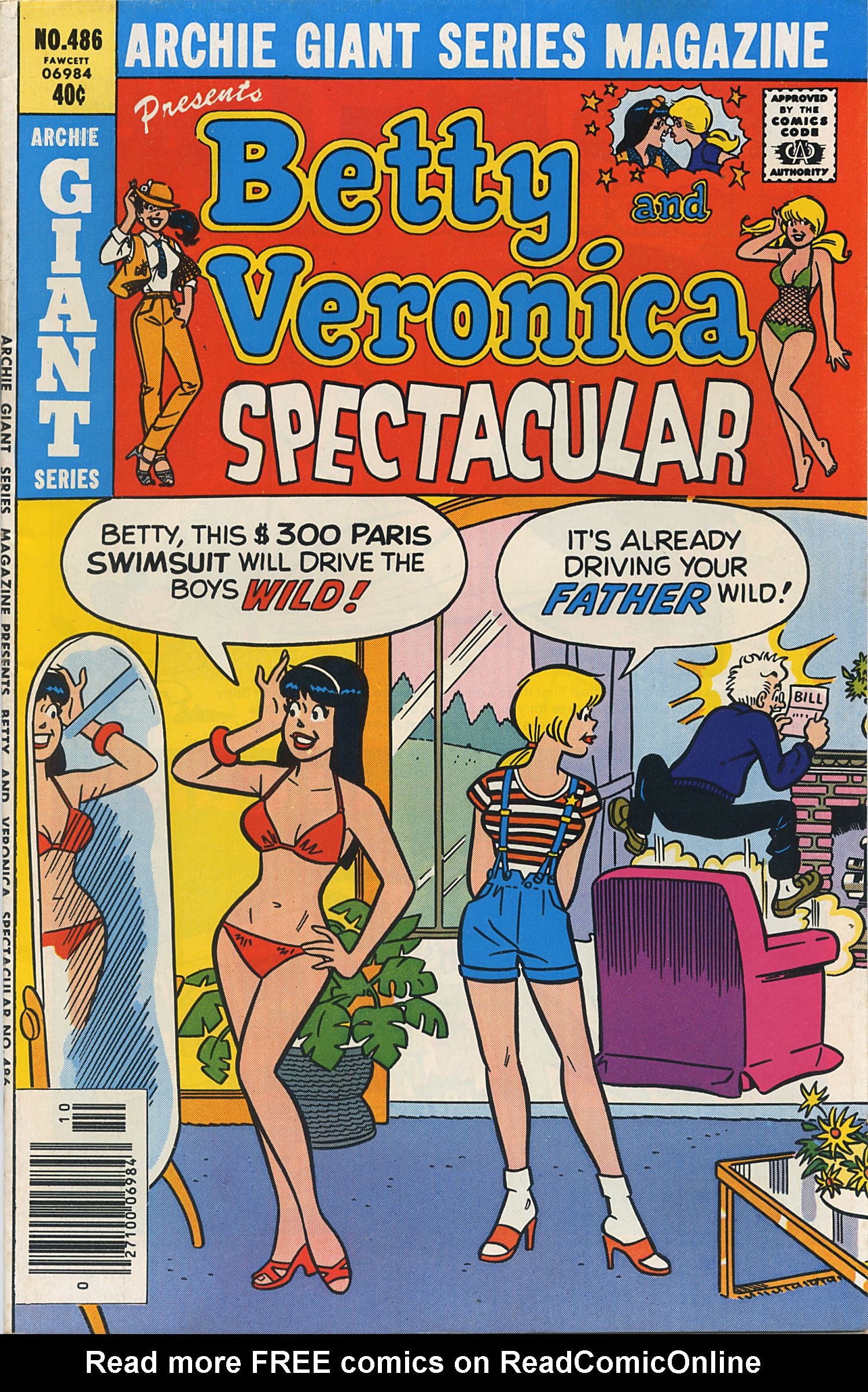 Read online Archie Giant Series Magazine comic -  Issue #486 - 1