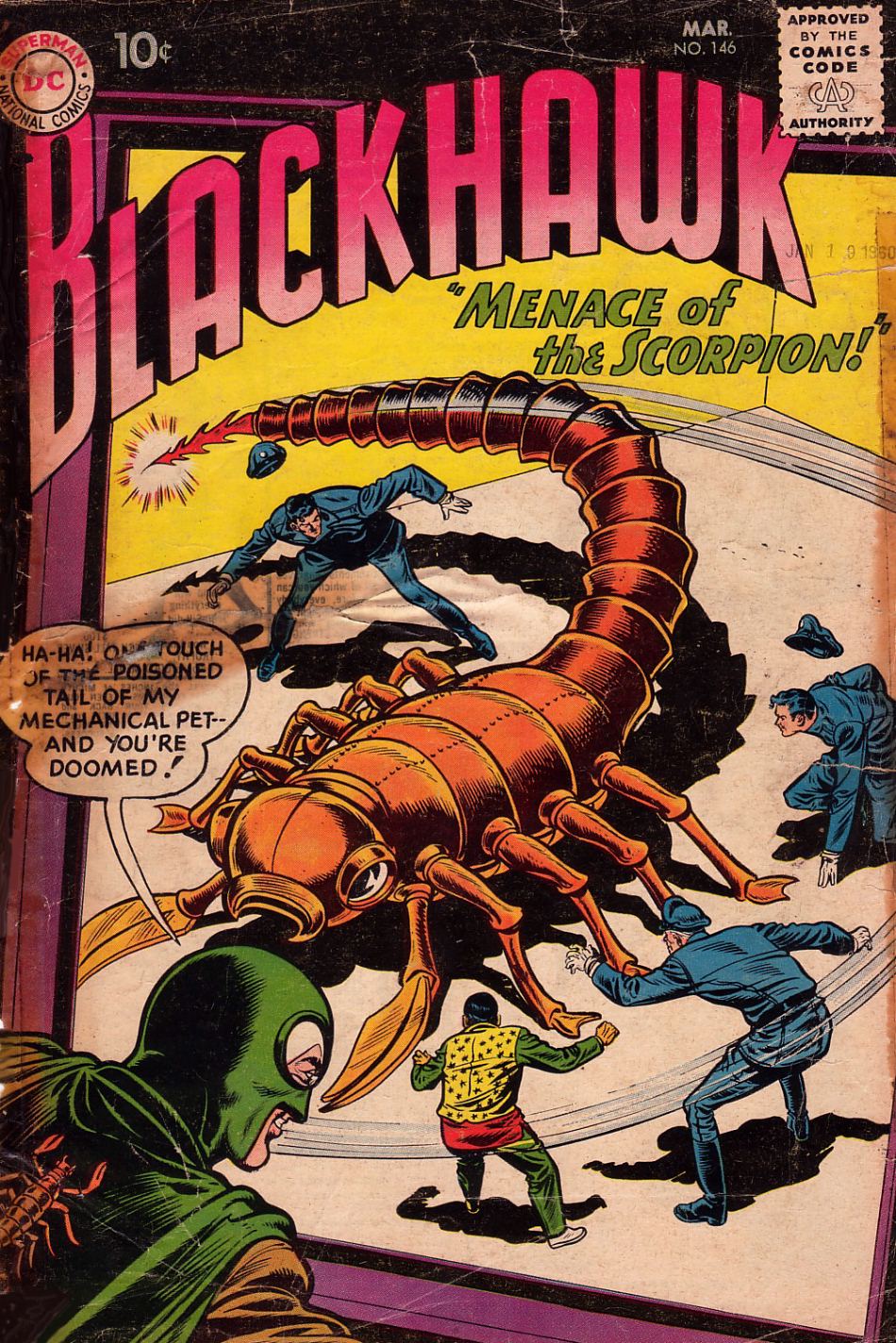 Read online Blackhawk (1957) comic -  Issue #146 - 1