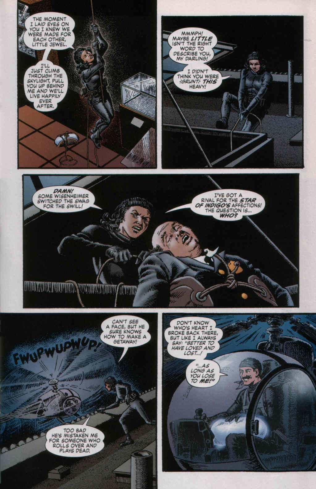 Read online Greyshirt: Indigo Sunset comic -  Issue #4 - 17