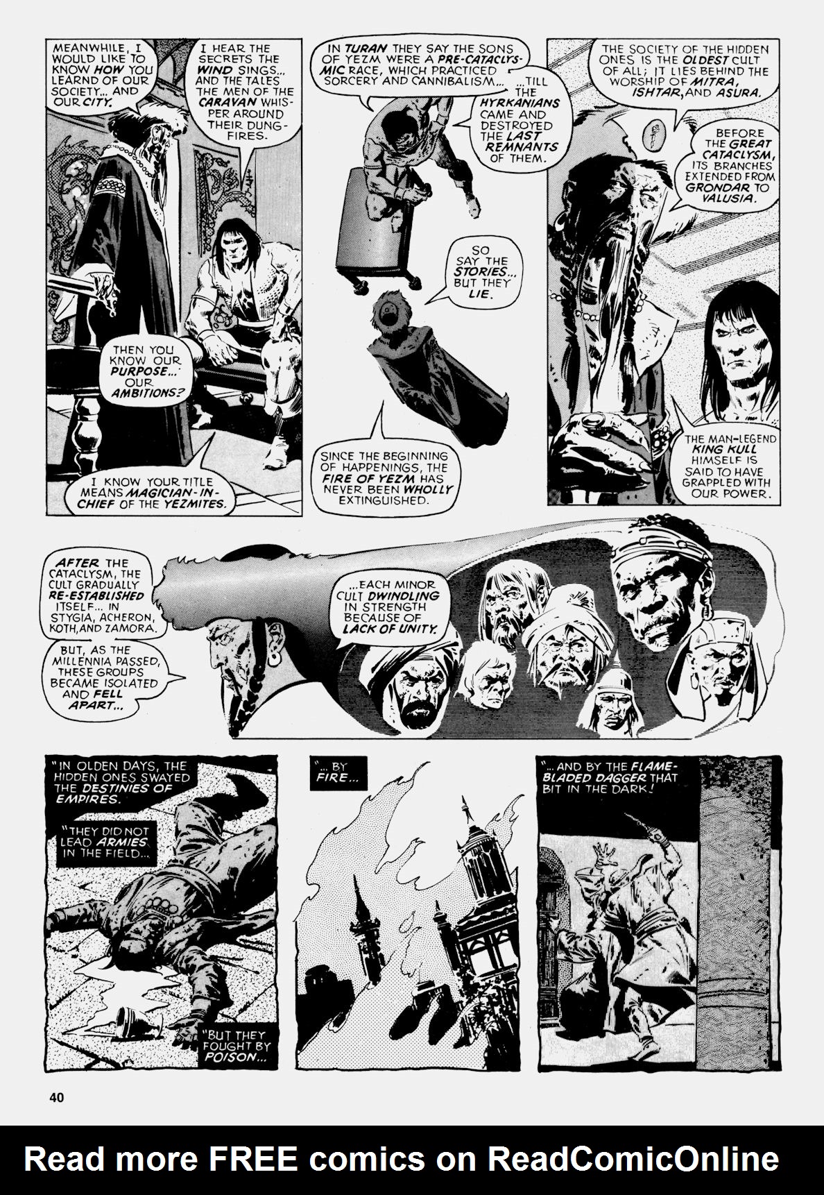 Read online Conan Saga comic -  Issue #34 - 42