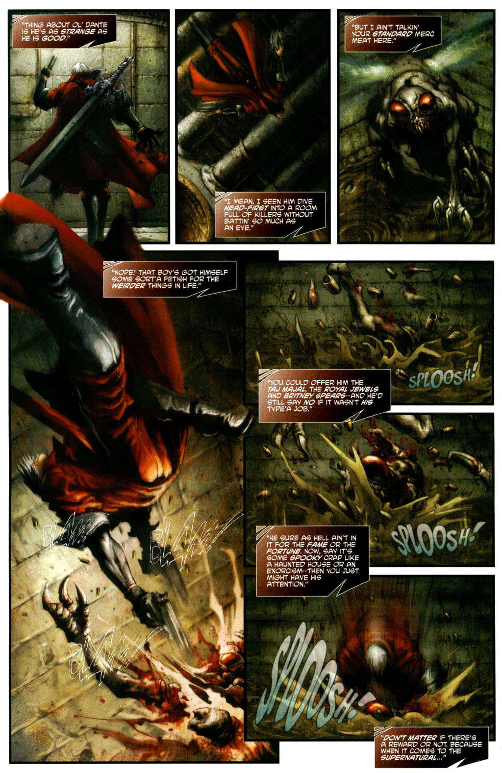 Read online Devil May Cry comic -  Issue #1 - 9