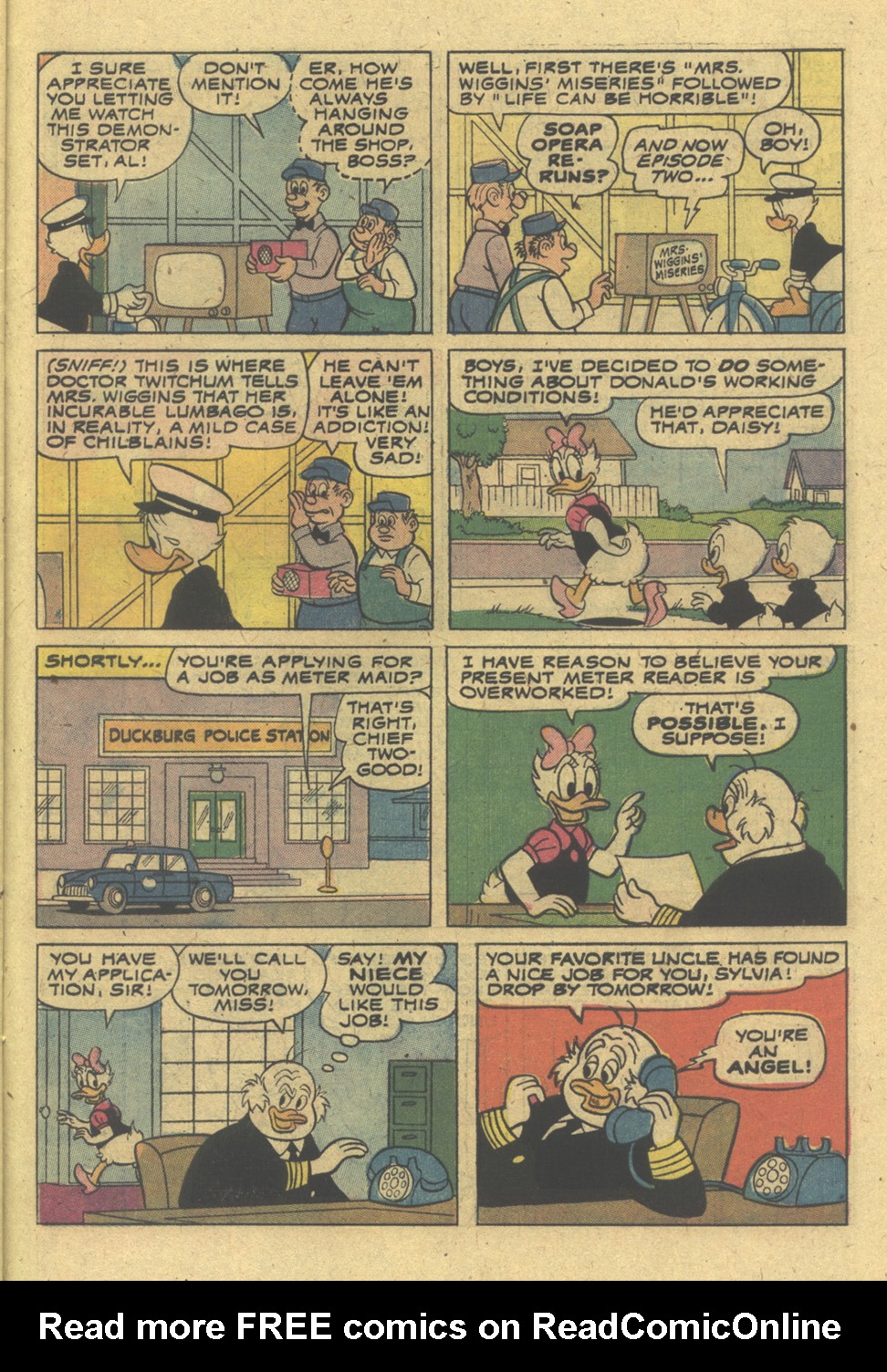 Read online Walt Disney Daisy and Donald comic -  Issue #7 - 27