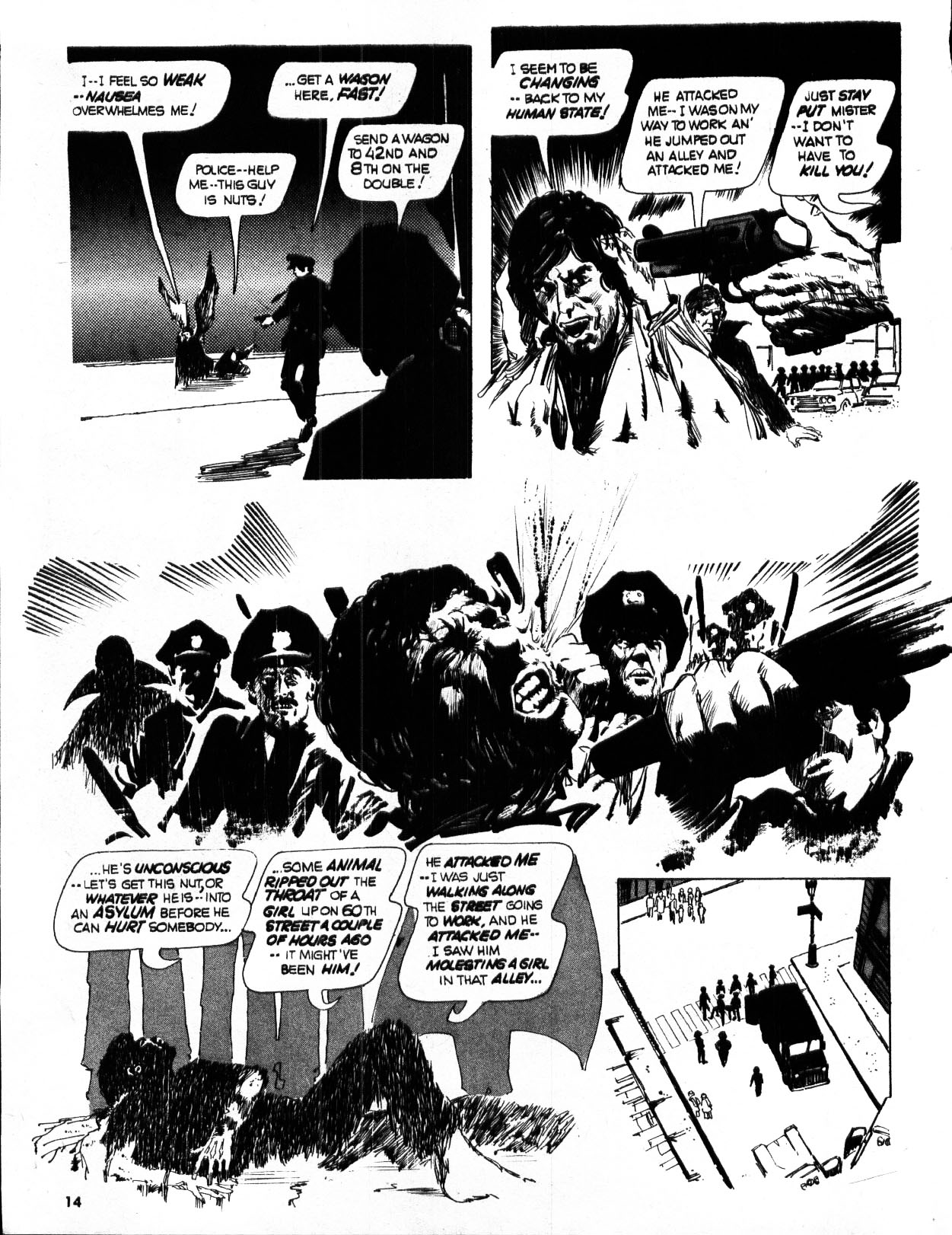 Read online Nightmare (1970) comic -  Issue #22 - 14