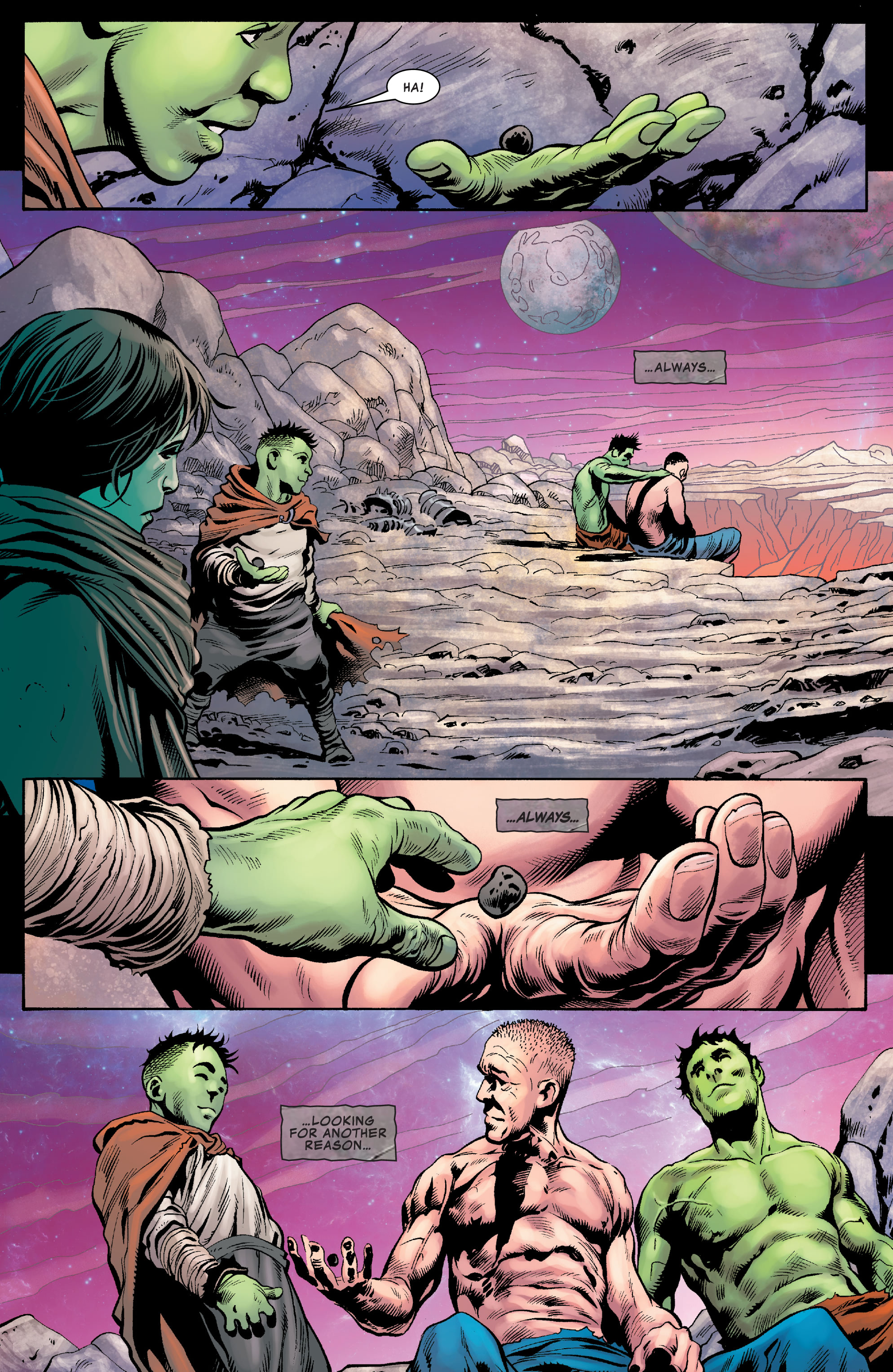 Read online Planet Hulk Worldbreaker comic -  Issue #5 - 21