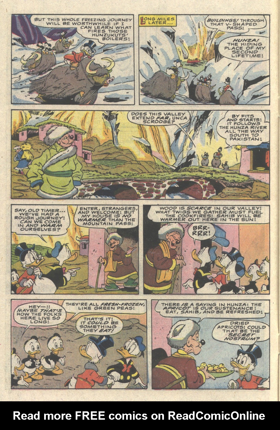 Read online Uncle Scrooge (1953) comic -  Issue #216 - 6