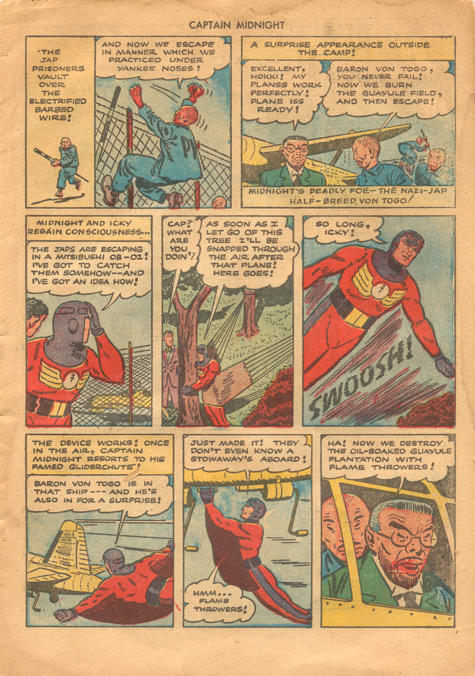 Read online Captain Midnight (1942) comic -  Issue #23 - 7
