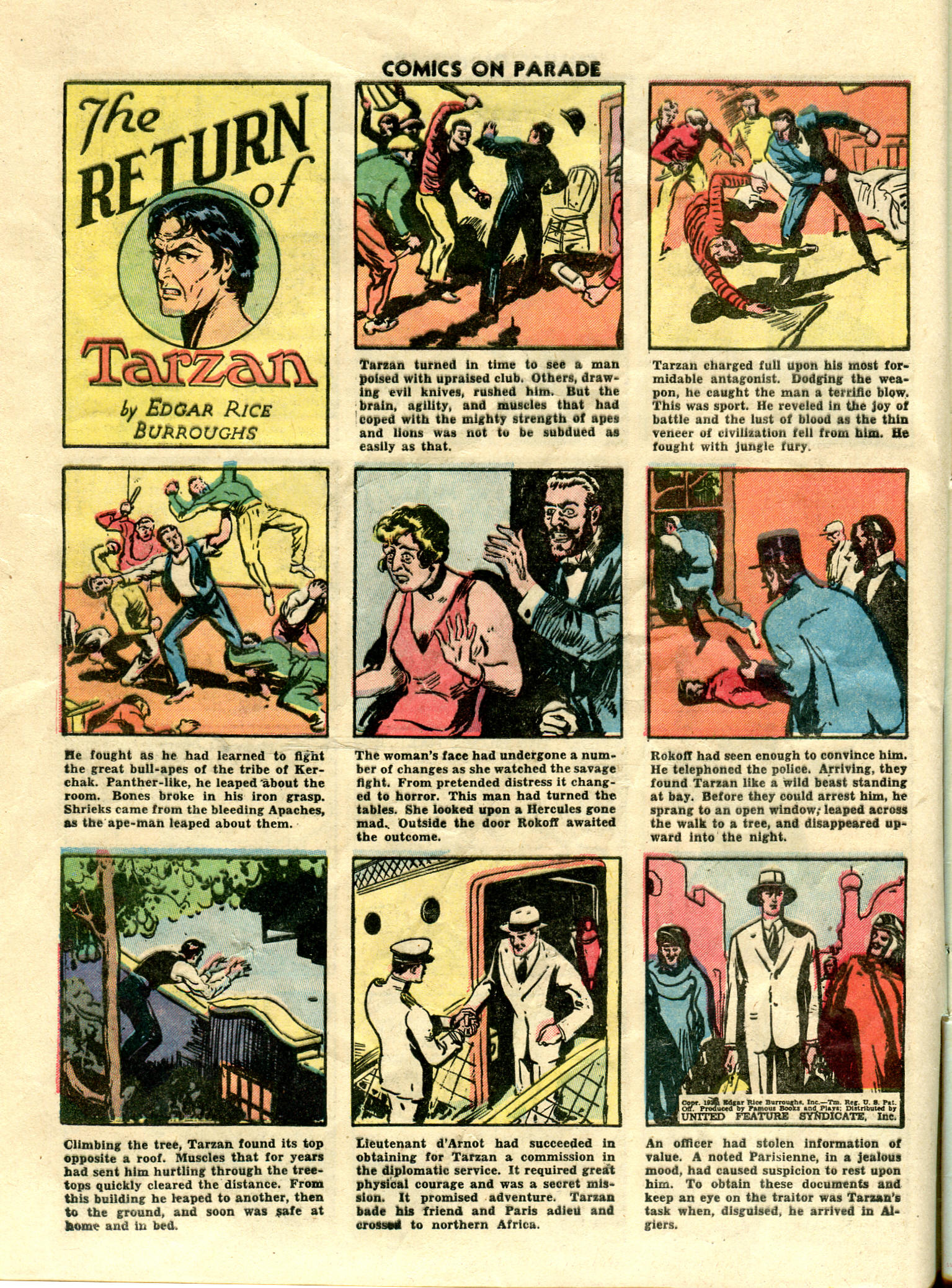Read online Comics on Parade comic -  Issue #8 - 10