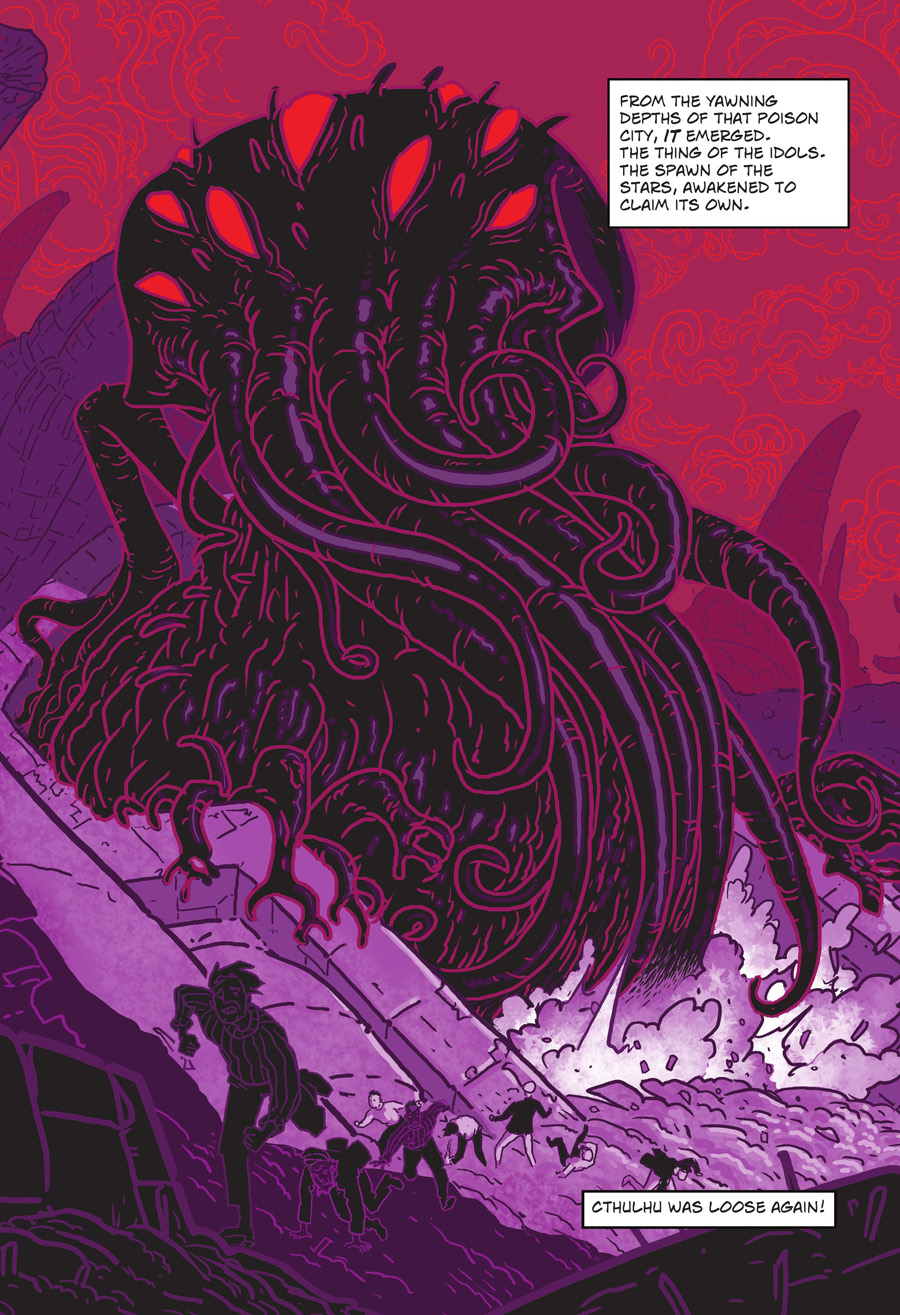 Read online The Lovecraft Anthology comic -  Issue # TPB 1 - 23