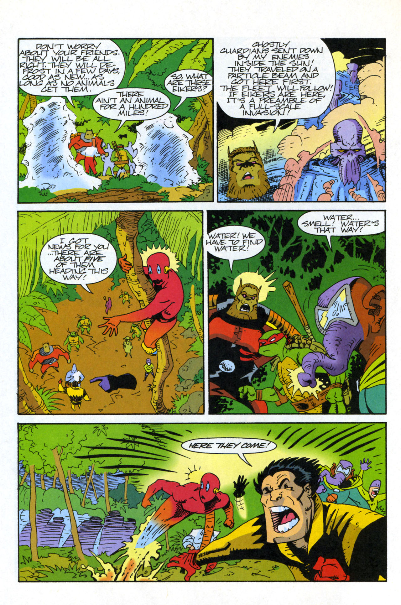 Teenage Mutant Ninja Turtles/Flaming Carrot Crossover Issue #4 #4 - English 22
