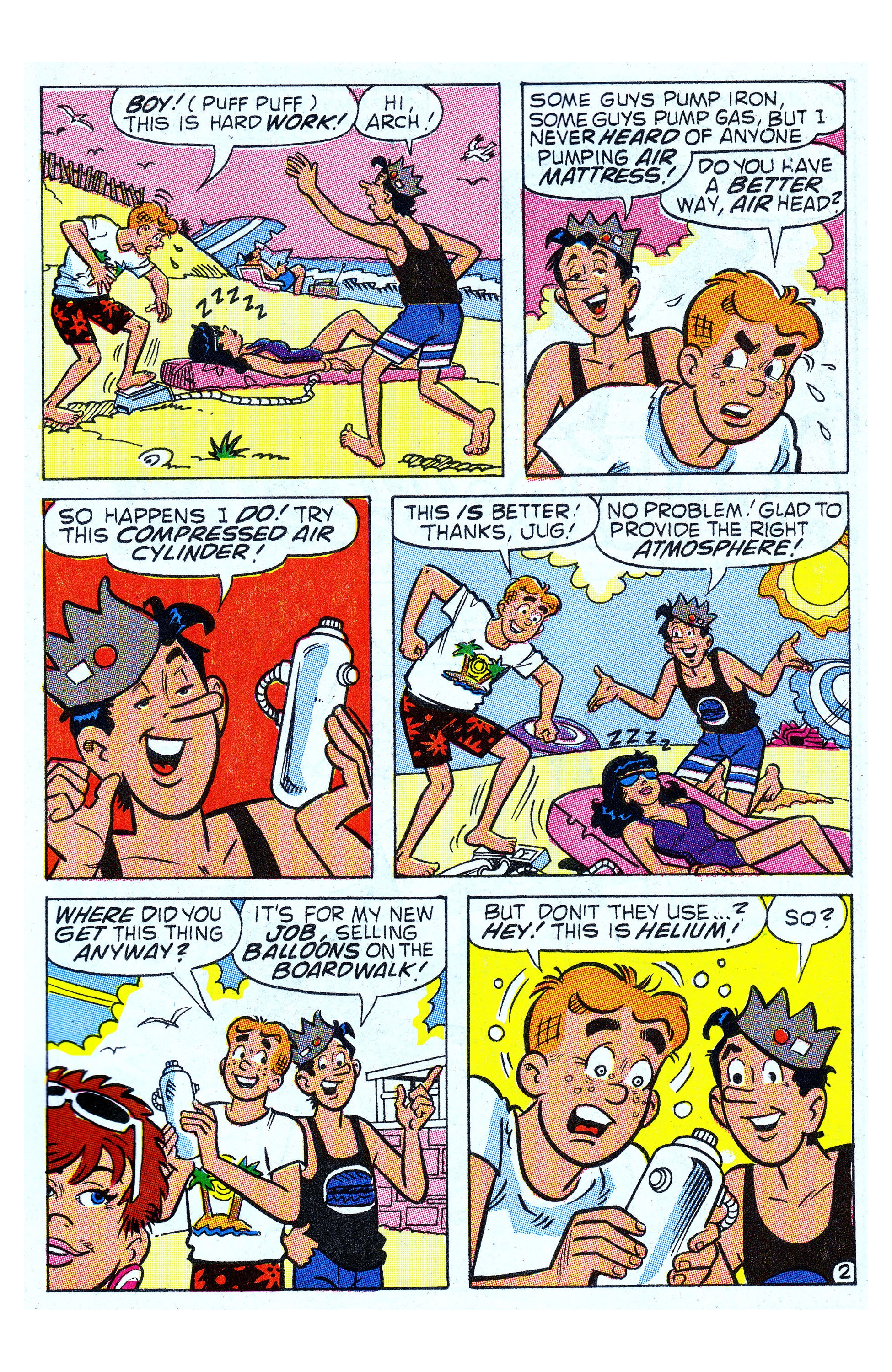 Read online Archie (1960) comic -  Issue #393 - 9
