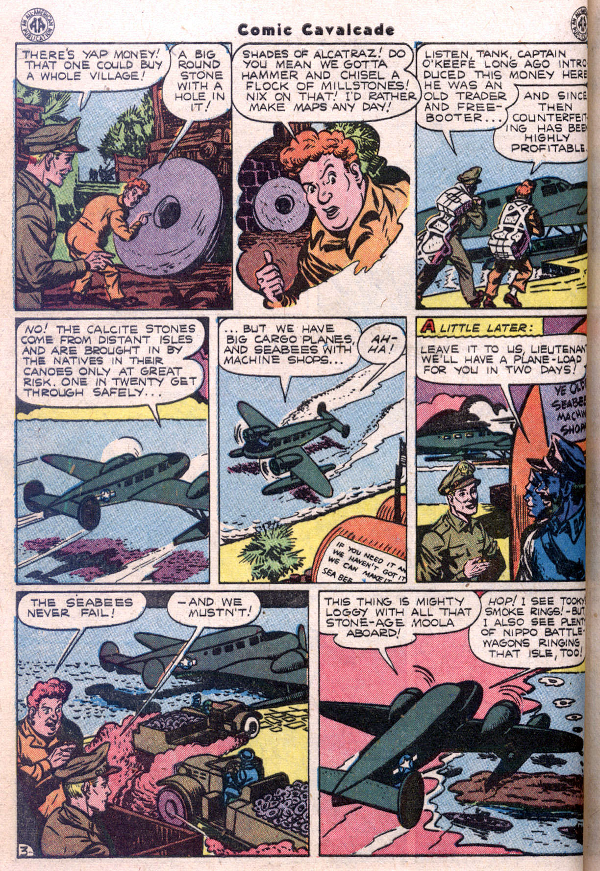 Read online Comic Cavalcade comic -  Issue #11 - 36
