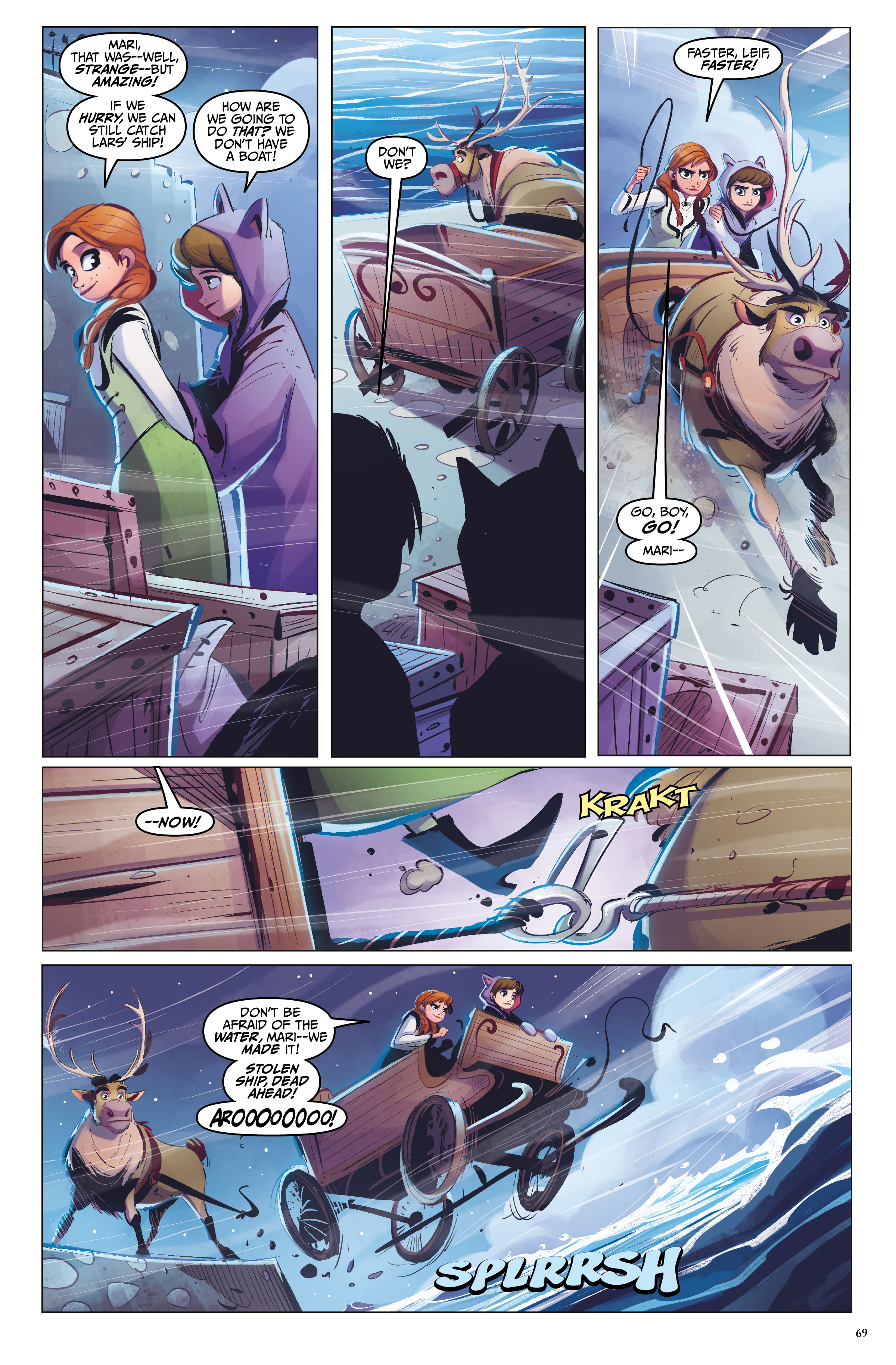 Read online Disney Frozen Library Edition comic -  Issue # TPB (Part 1) - 71