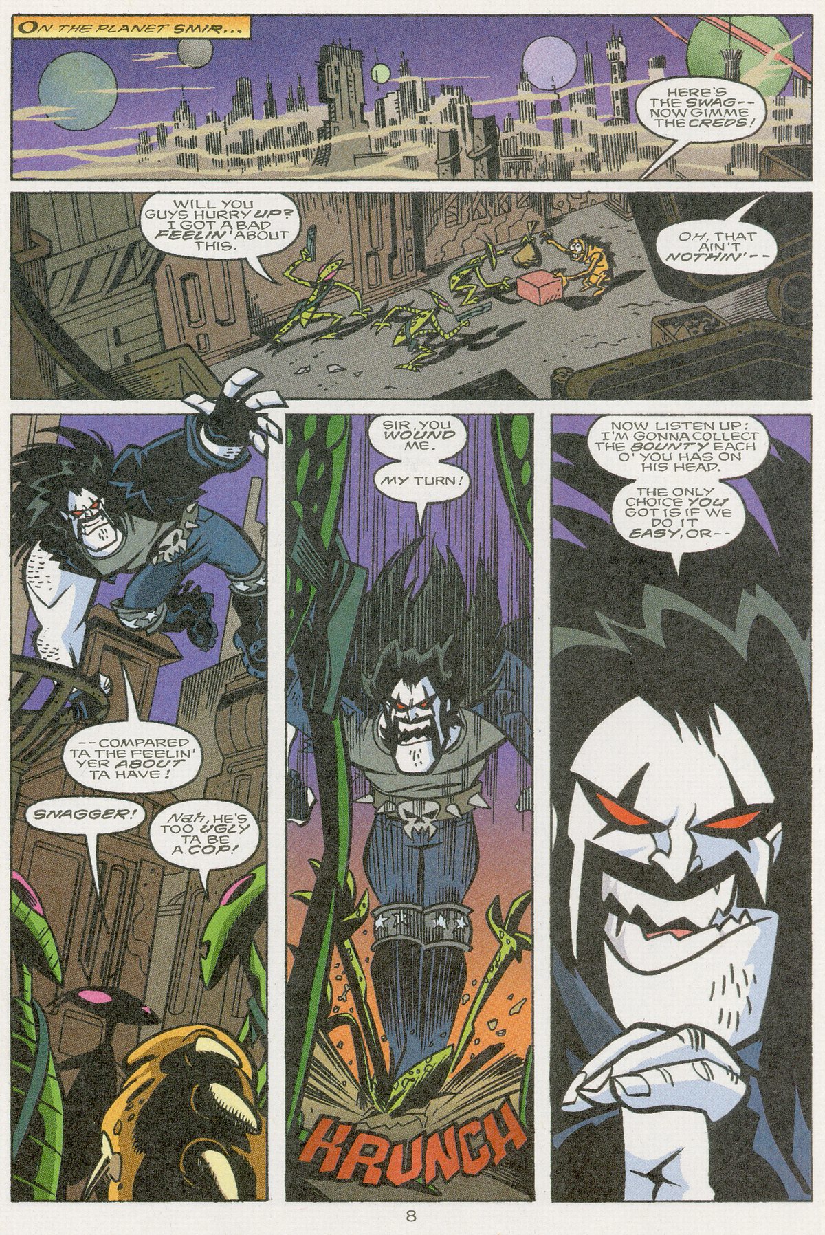 Read online Superman Adventures comic -  Issue # _Special - Superman vs Lobo - 9