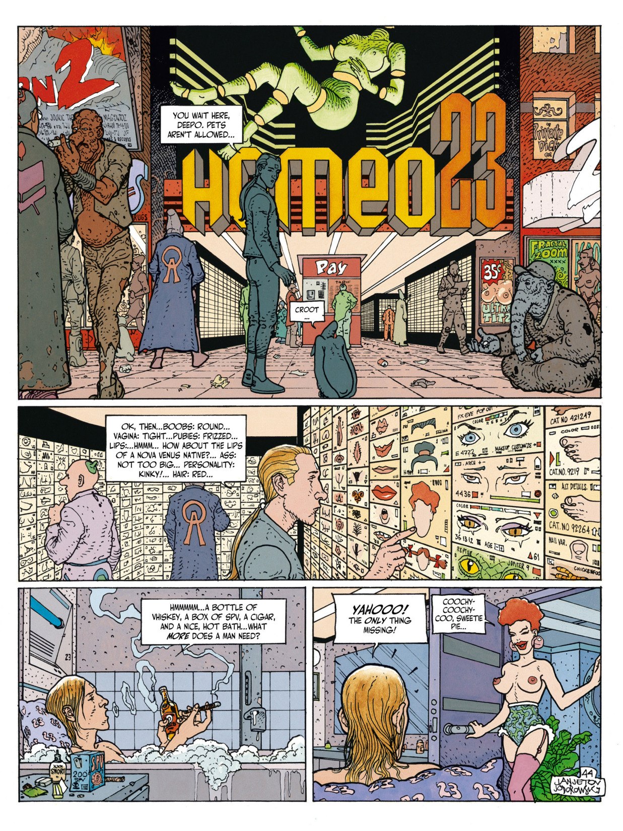 Read online Before the Incal comic -  Issue #5 - 47