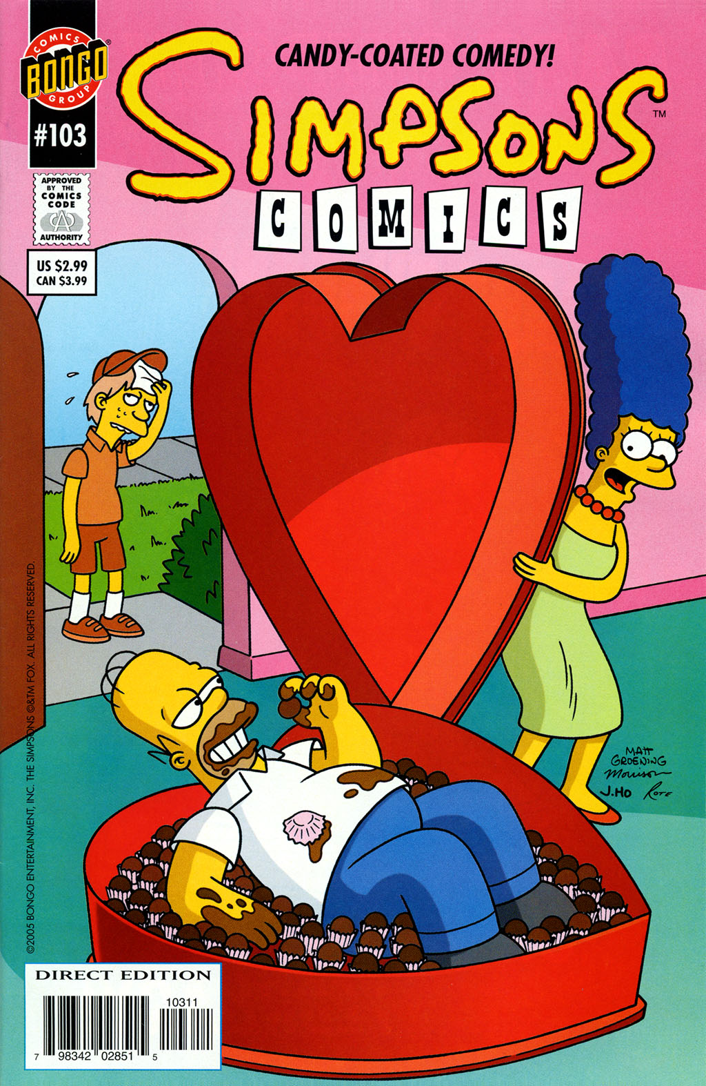 Read online Simpsons Comics comic -  Issue #103 - 1