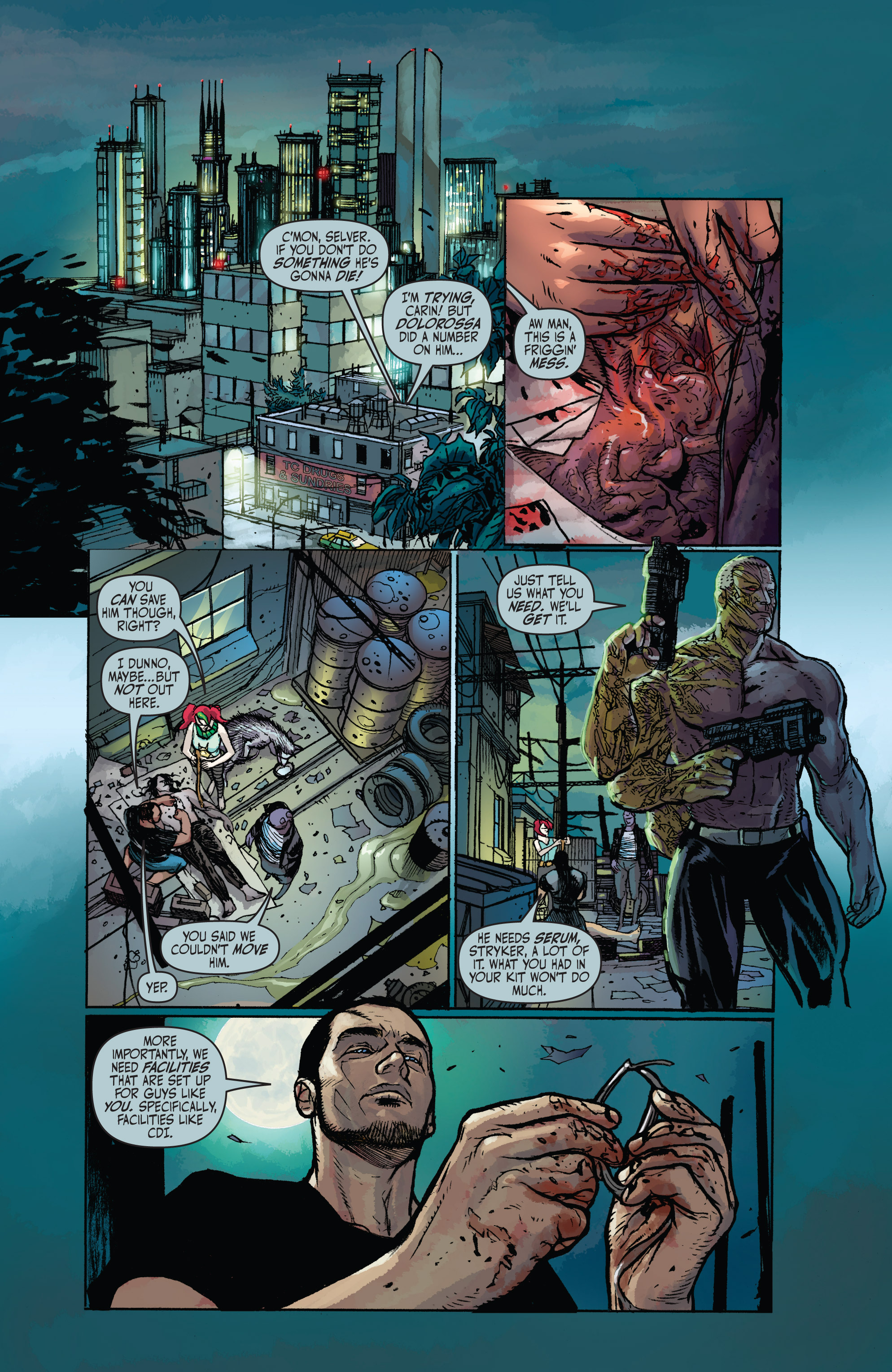 Read online Cyberforce (2012) comic -  Issue #7 - 16