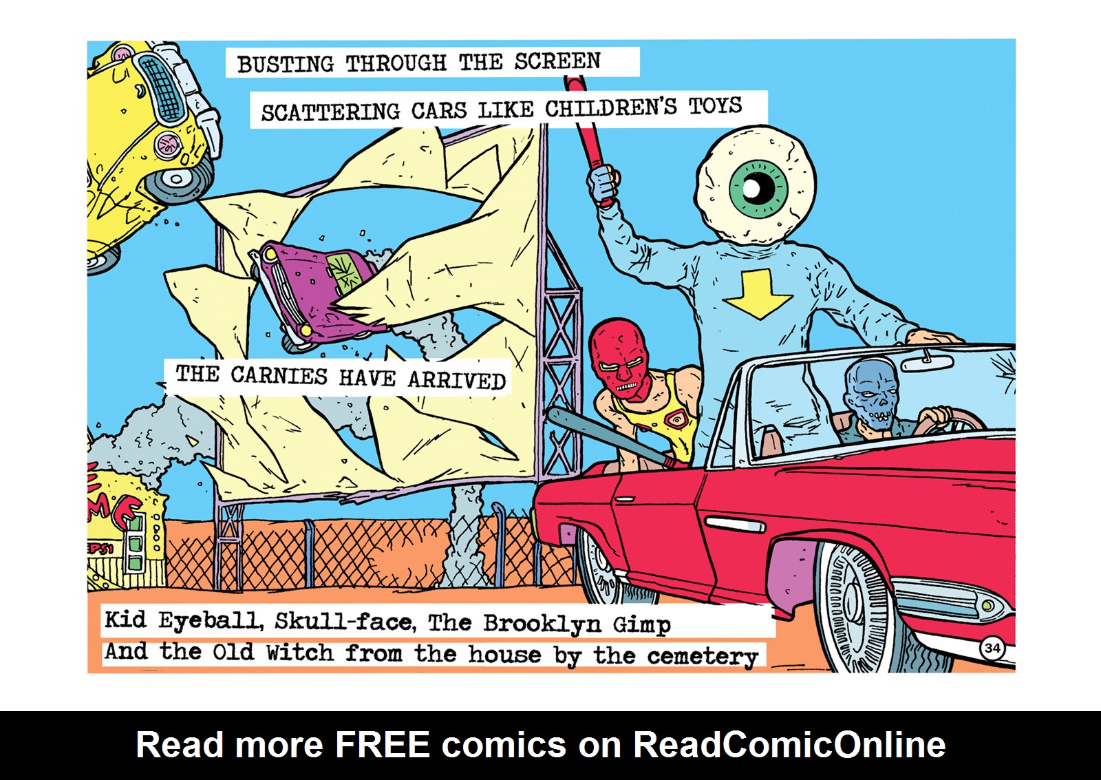 Read online Shaky Kane's Monster Truck comic -  Issue # TPB - 40
