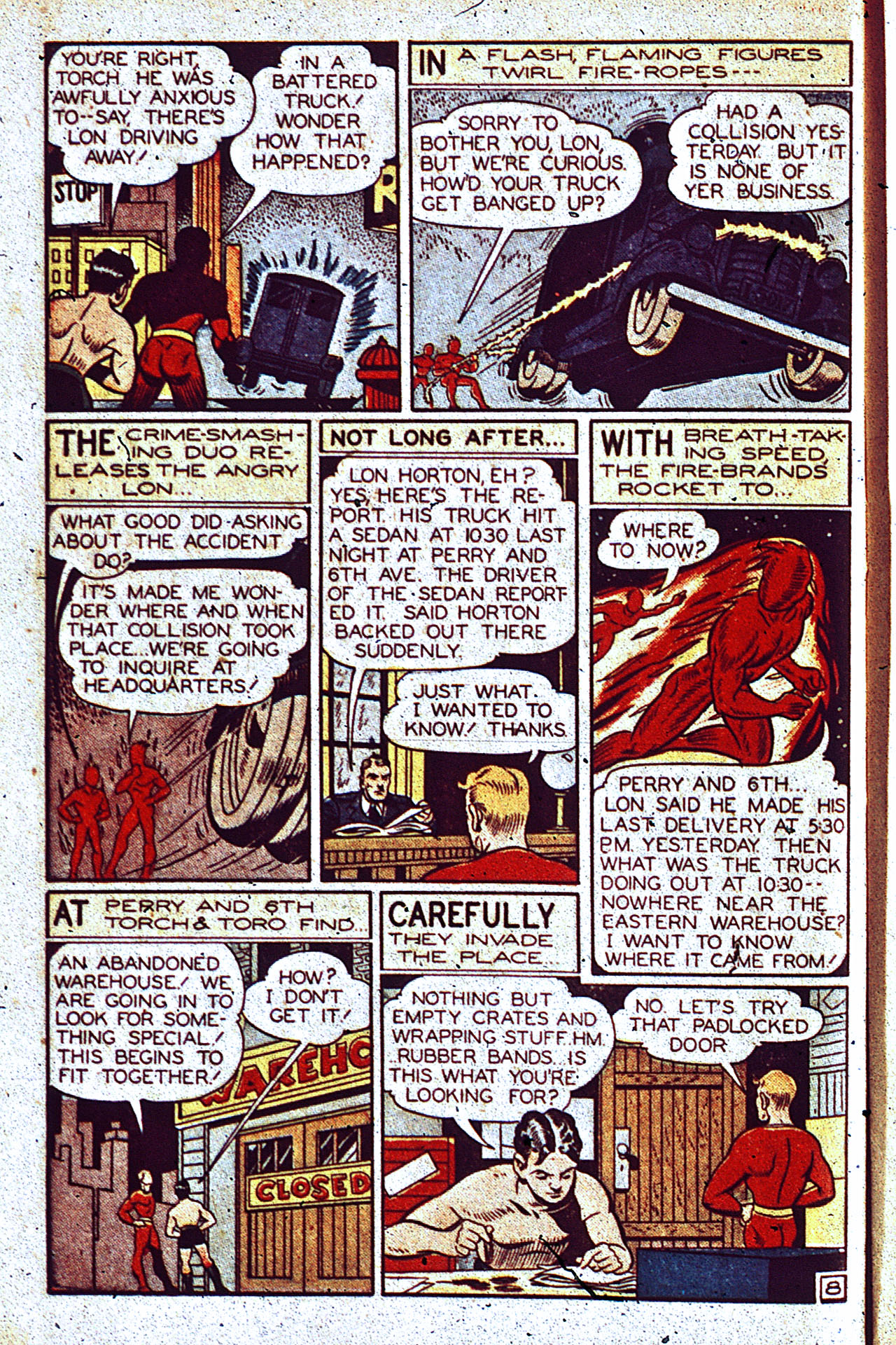 Read online The Human Torch (1940) comic -  Issue #23 - 22