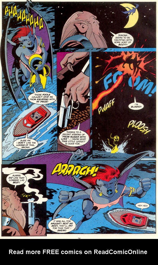 Read online Gargoyles (1995) comic -  Issue #6 - Venus Rising - 21