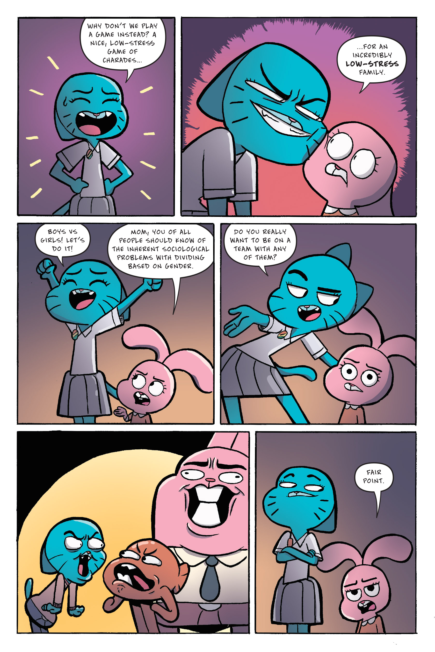 Read online The Amazing World of Gumball: The Storm comic -  Issue # TPB - 18