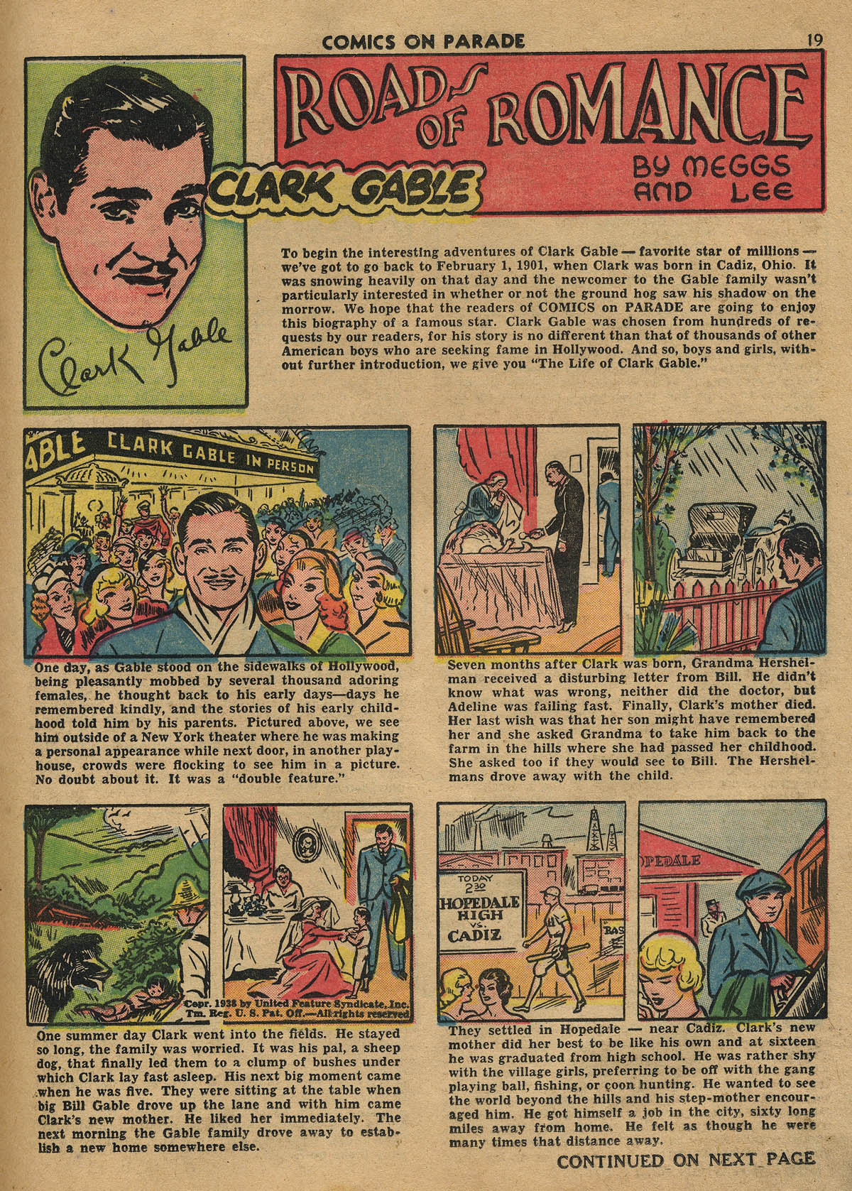Read online Comics on Parade comic -  Issue #9 - 21