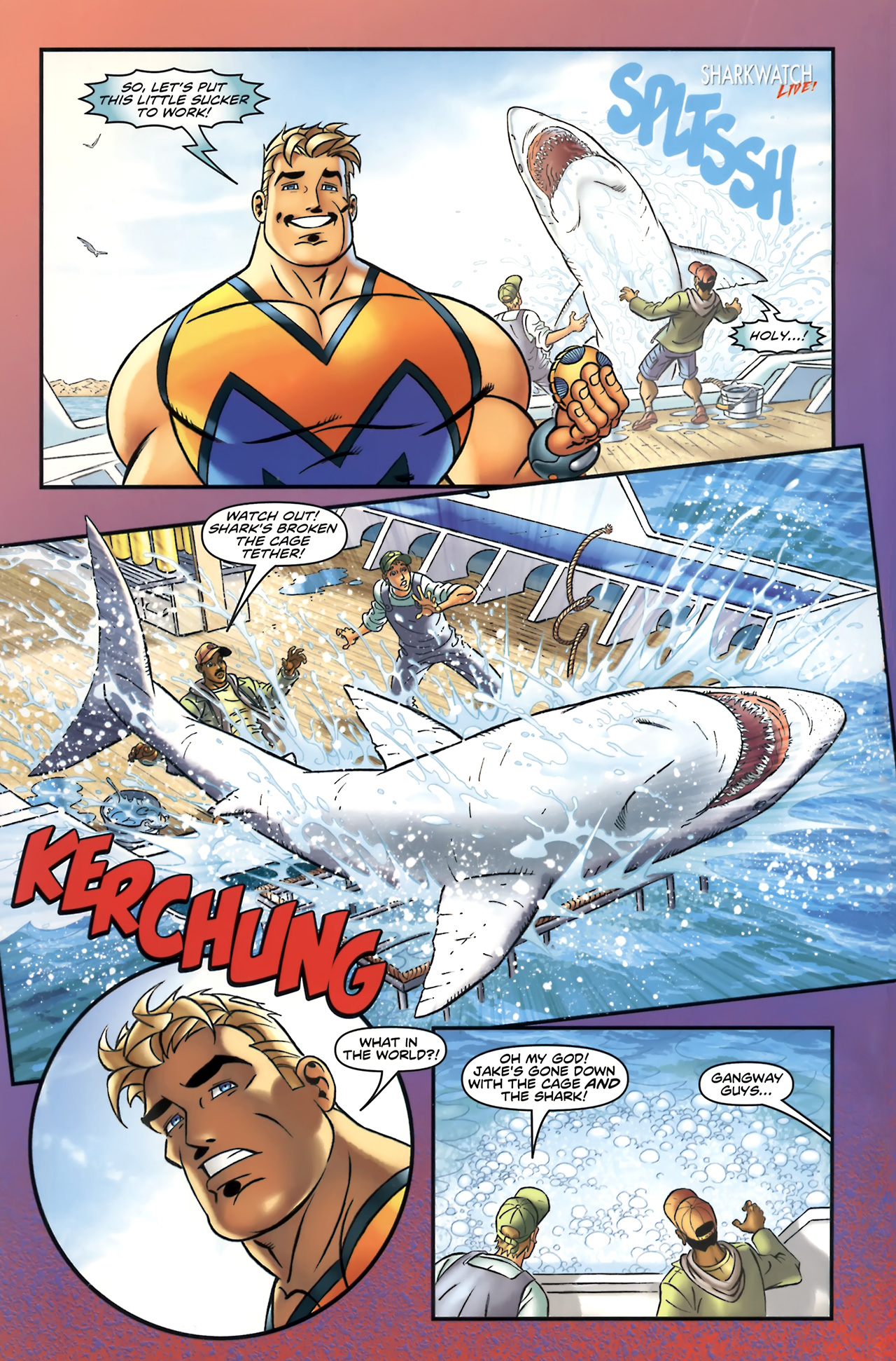 Read online Ian Churchill's Marineman comic -  Issue #2 - 19