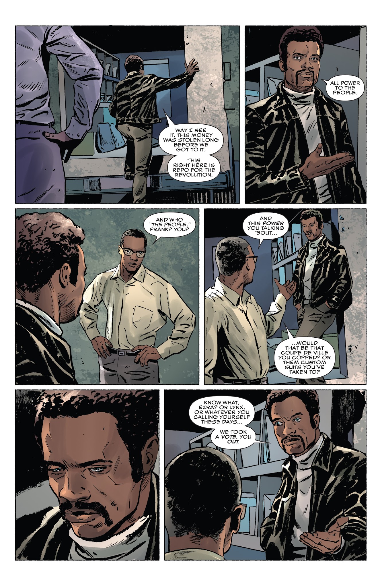 Read online Black Panther and the Crew comic -  Issue #5 - 5