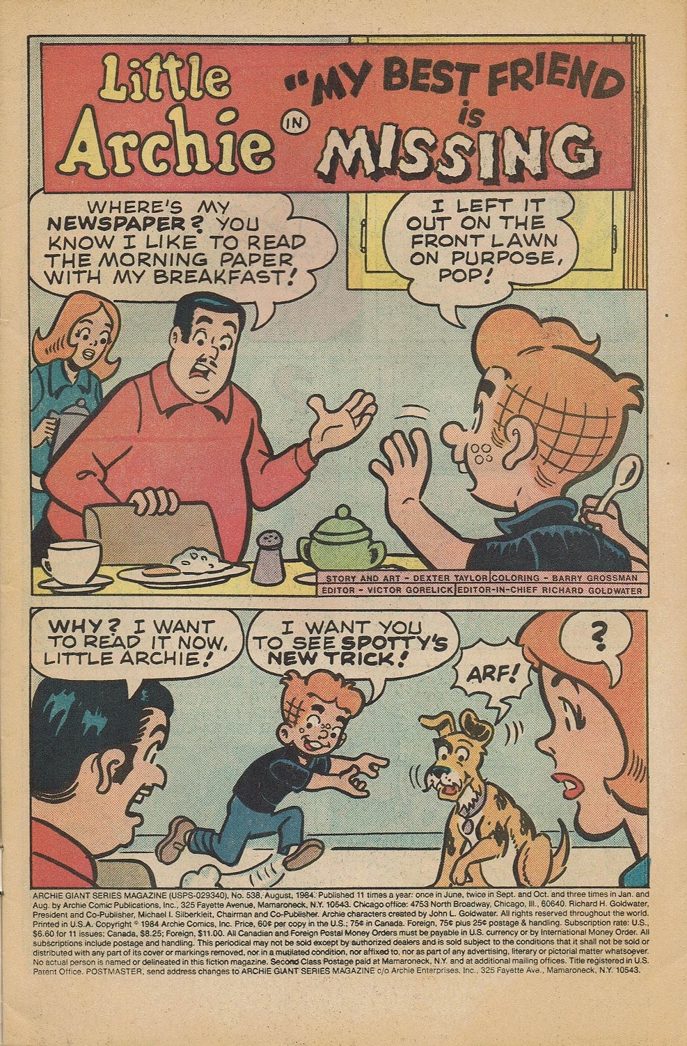 Read online Archie Giant Series Magazine comic -  Issue #538 - 3