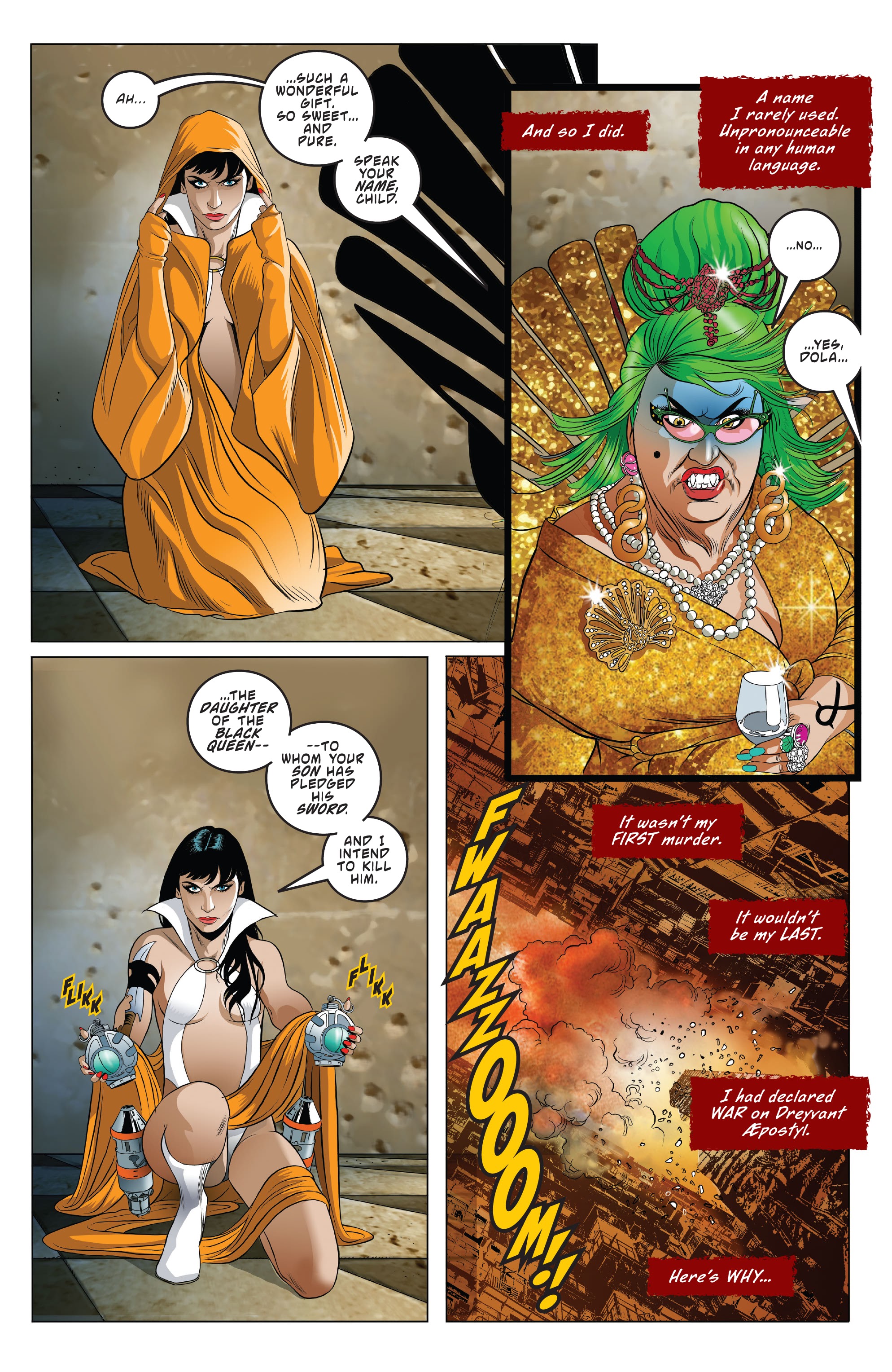 Read online Vampirella: Year One comic -  Issue #3 - 9
