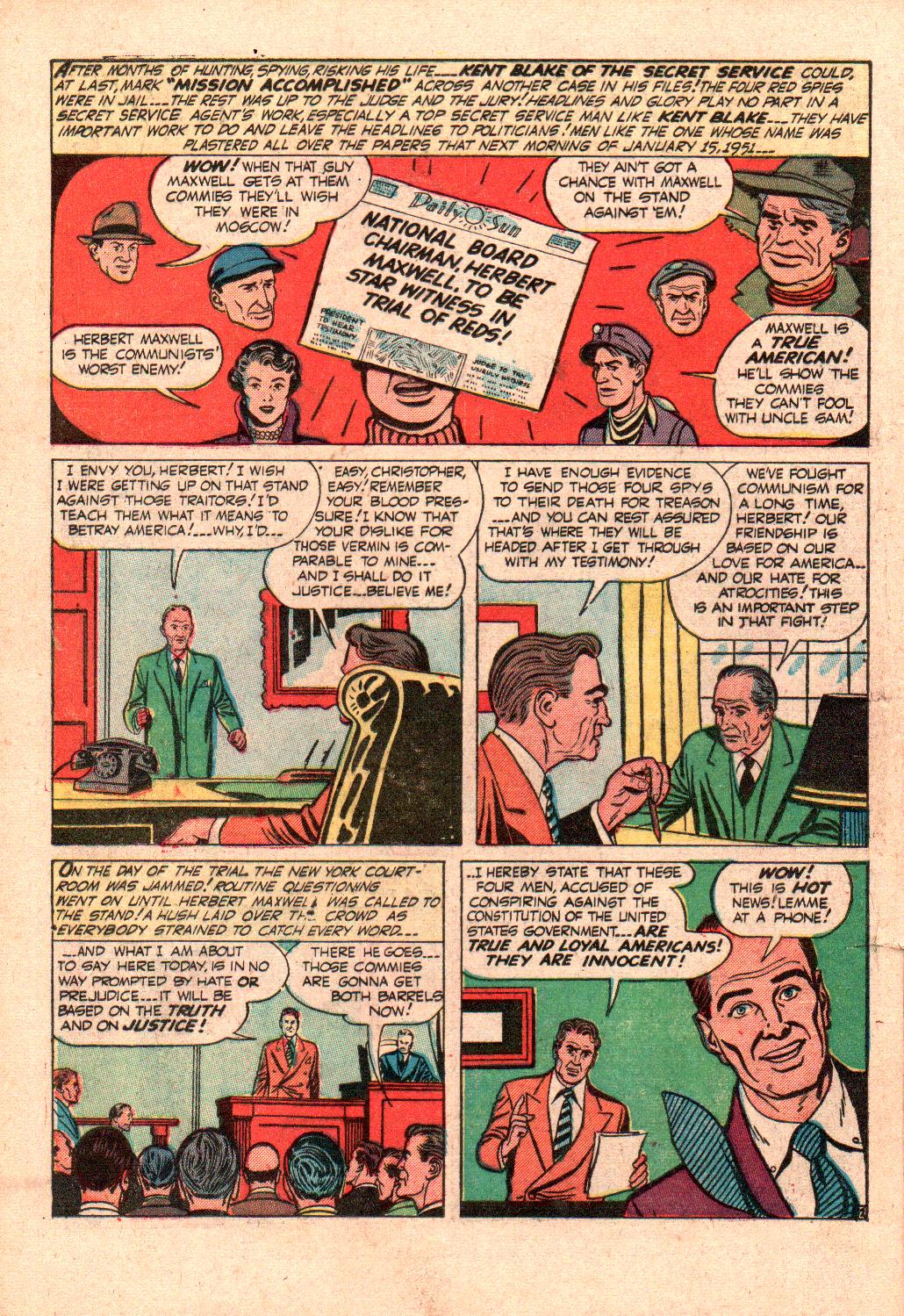 Read online Kent Blake of the Secret Service comic -  Issue #2 - 4