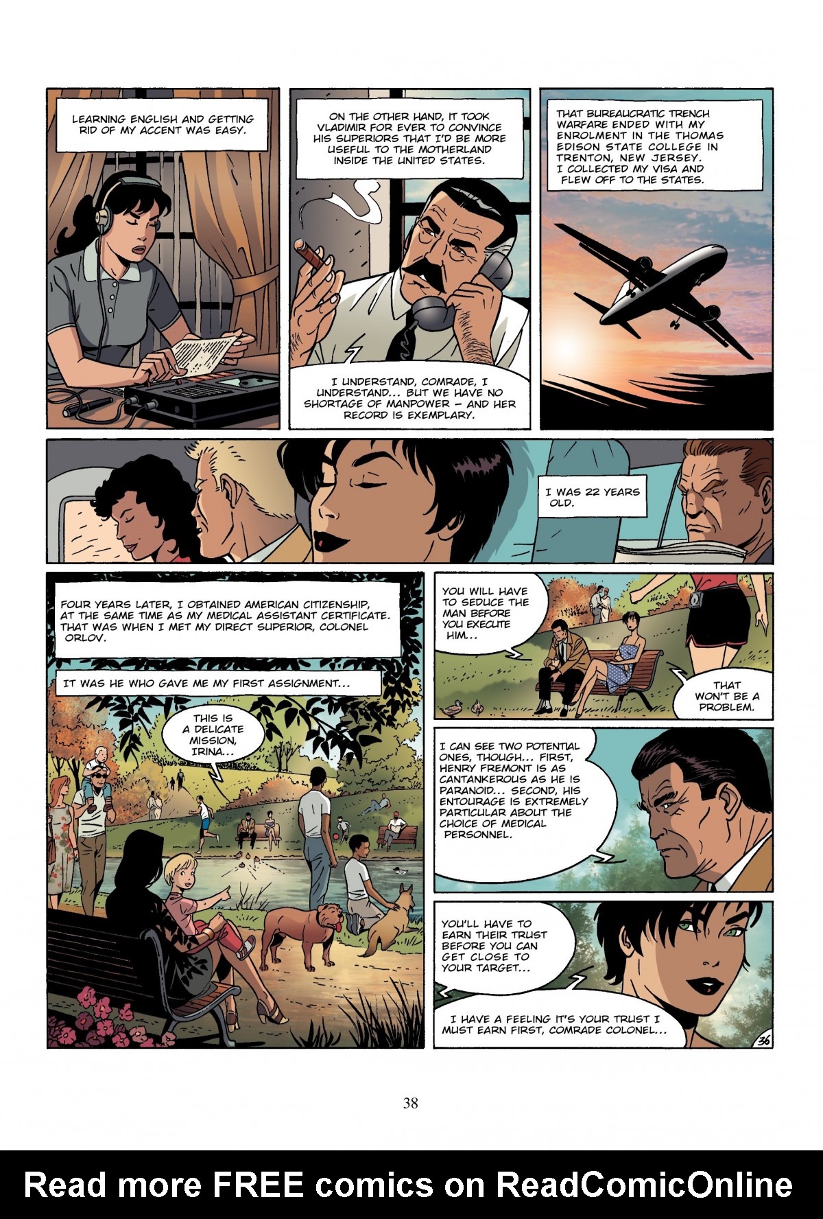 Read online XIII Mystery comic -  Issue #2 - 38