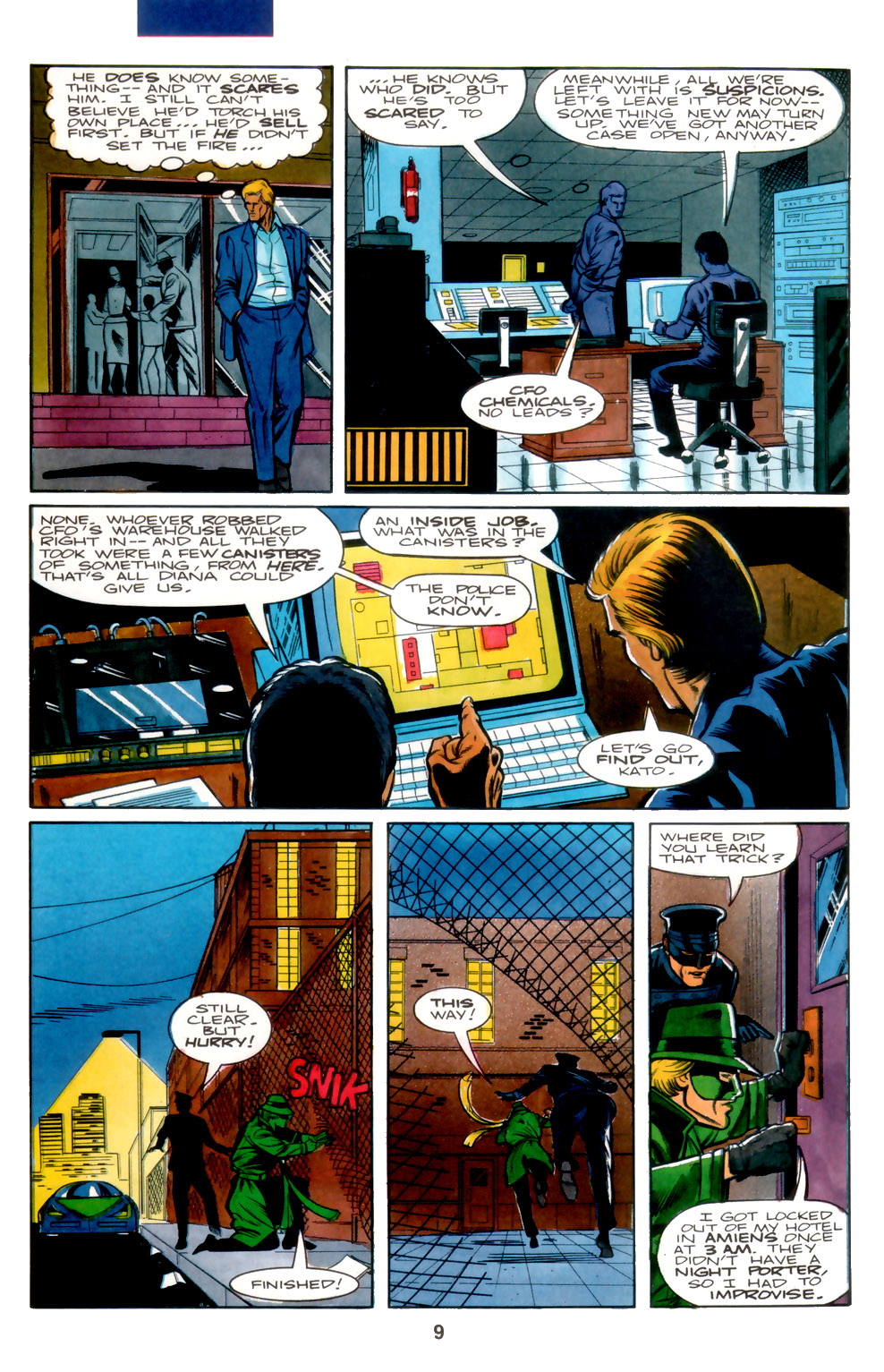 Read online The Green Hornet (1991) comic -  Issue #4 - 10
