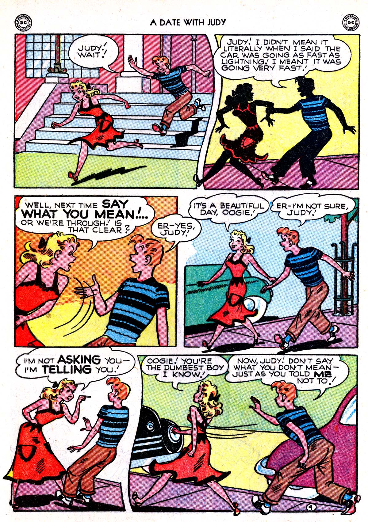 Read online A Date with Judy comic -  Issue #9 - 6