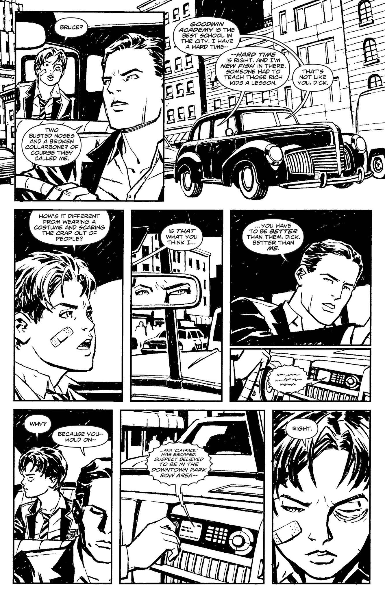 Read online Batman Black and White (2013) comic -  Issue #6 - 5