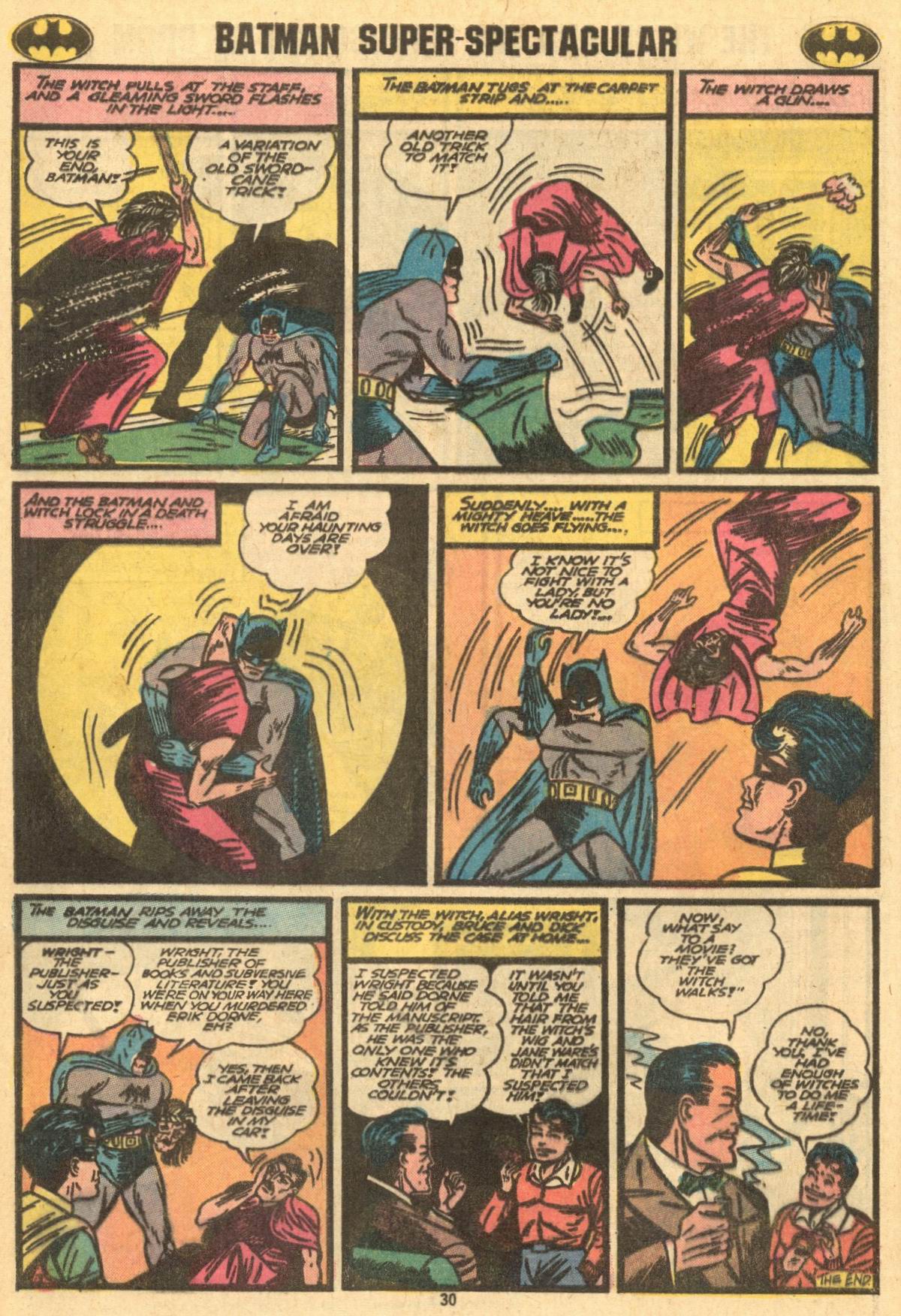 Read online Batman (1940) comic -  Issue #254 - 30