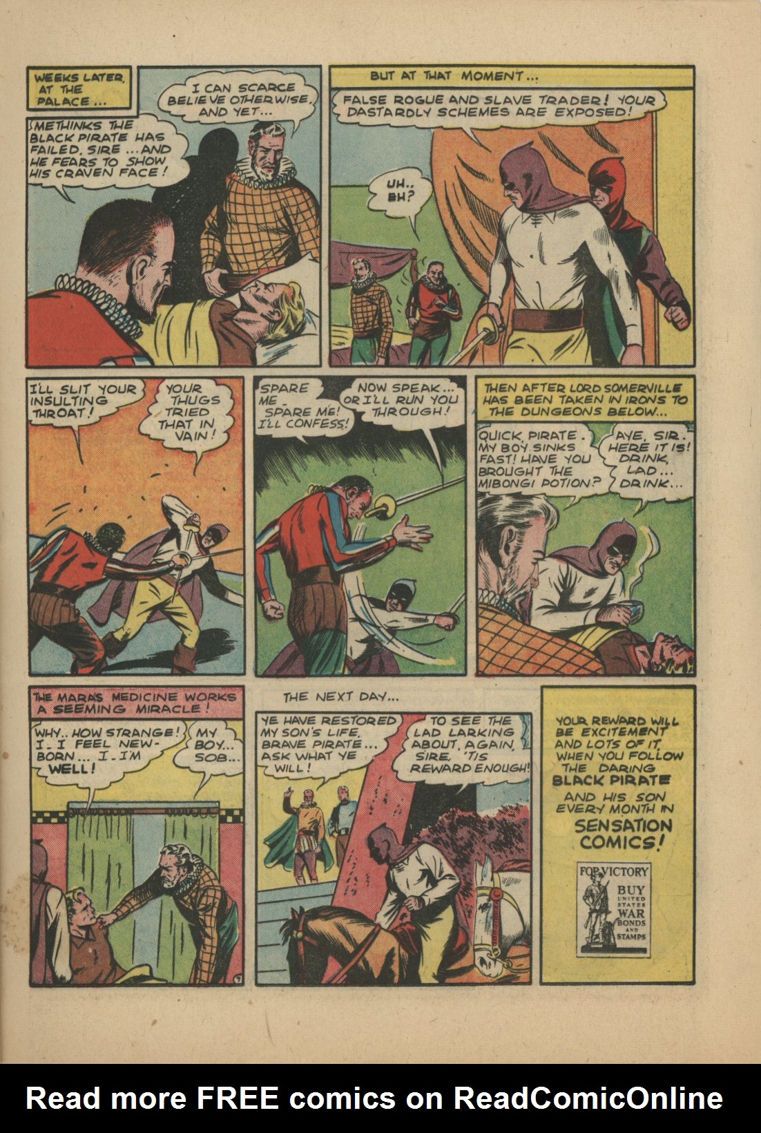 Read online Sensation (Mystery) Comics comic -  Issue #21 - 22