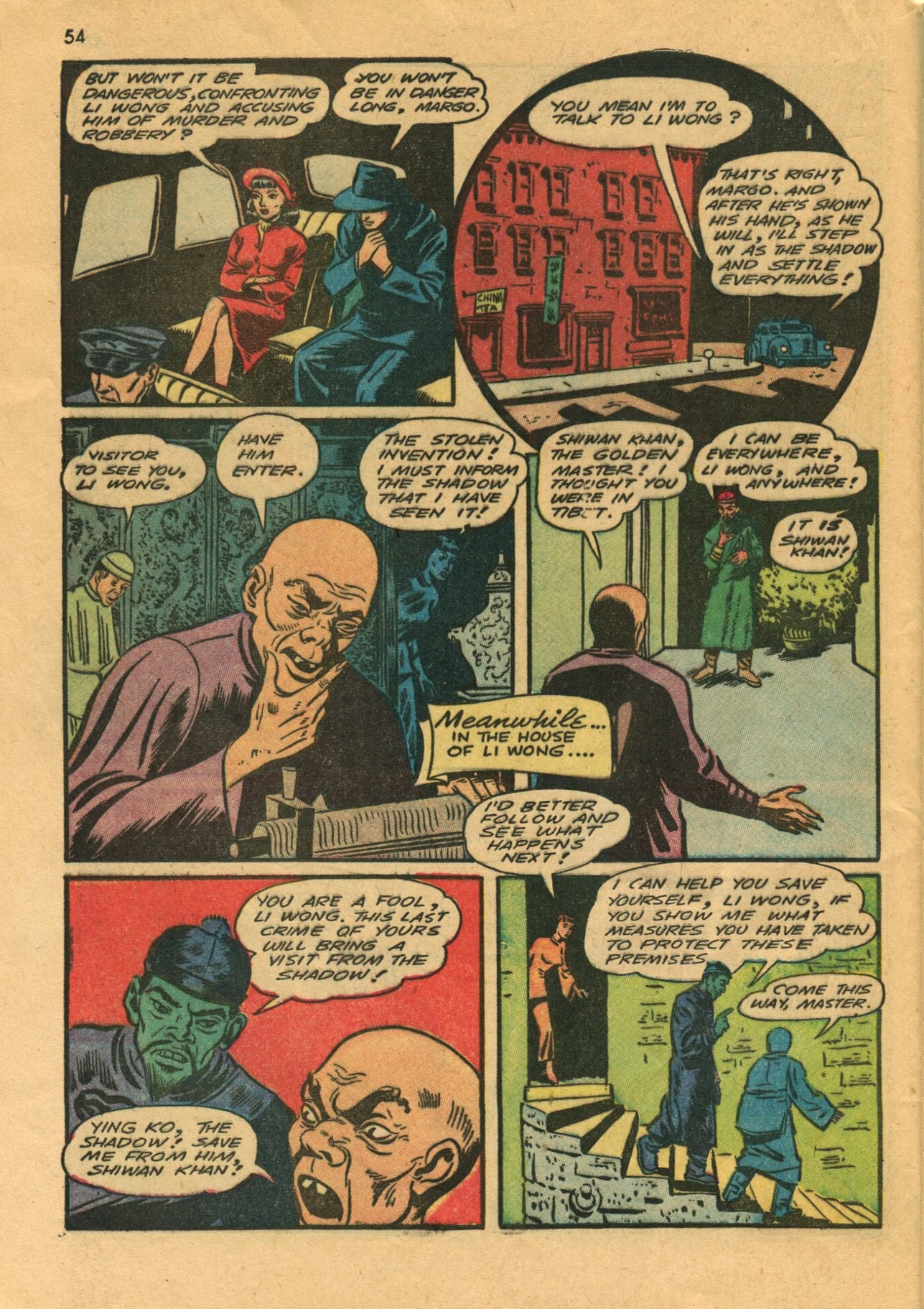 Read online Shadow Comics comic -  Issue #21 - 54