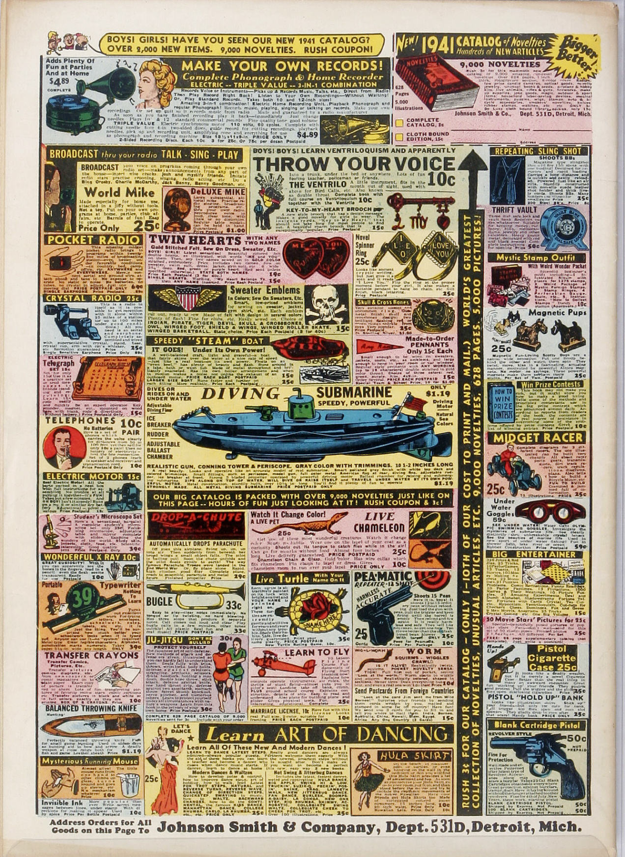 Read online Wings Comics comic -  Issue #5 - 68