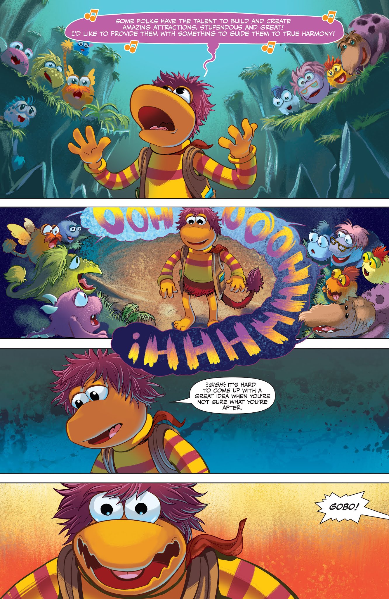 Read online Jim Henson's Fraggle Rock: Journey to the Everspring comic -  Issue #1 - 14