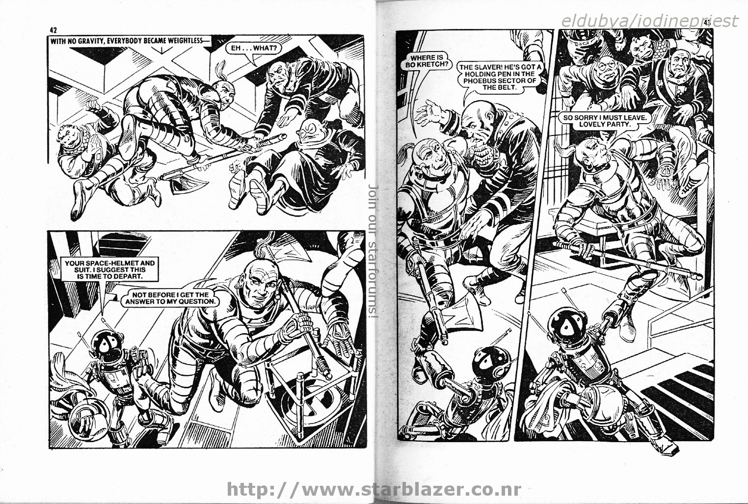Read online Starblazer comic -  Issue #216 - 23