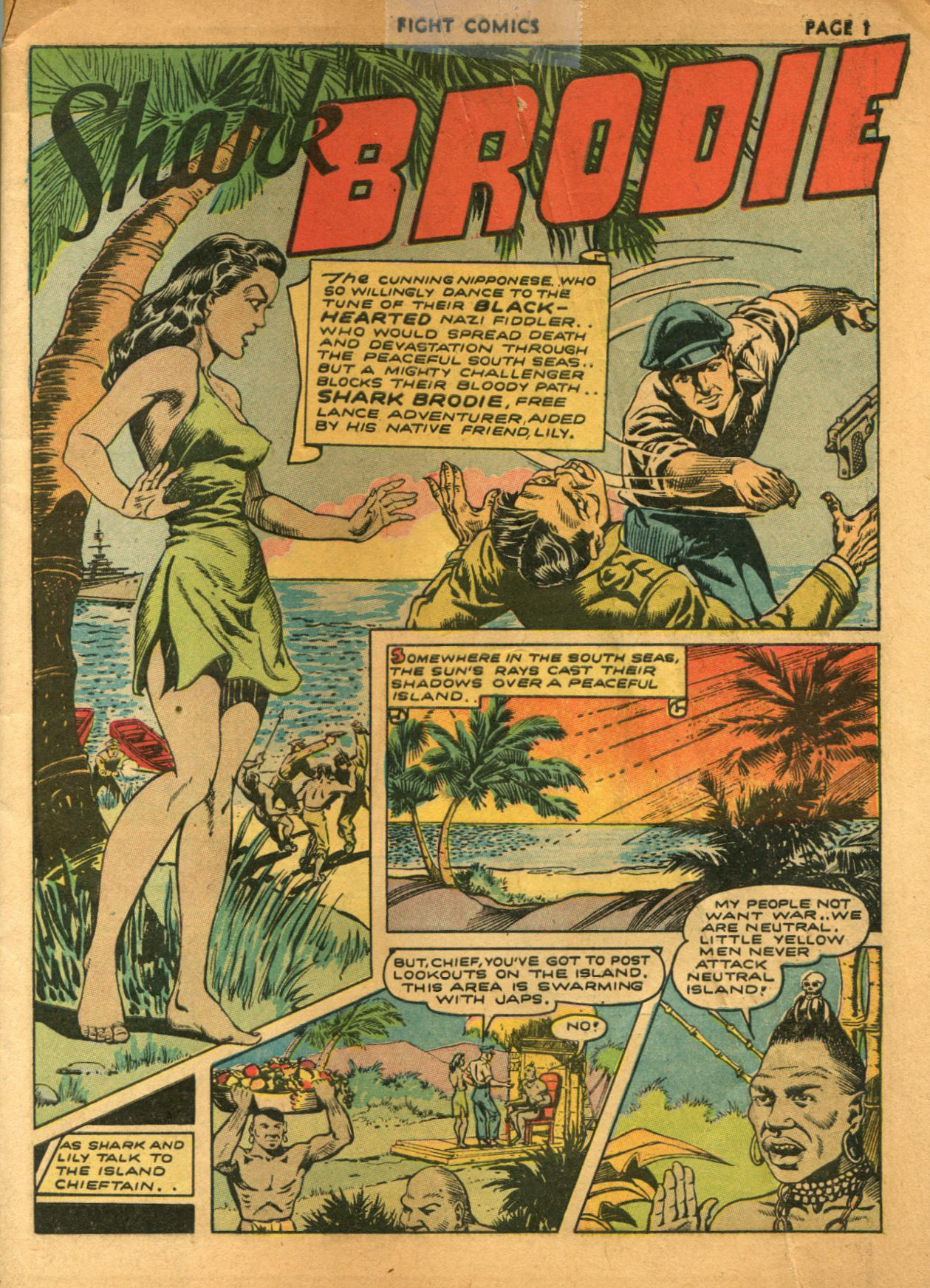 Read online Fight Comics comic -  Issue #21 - 3