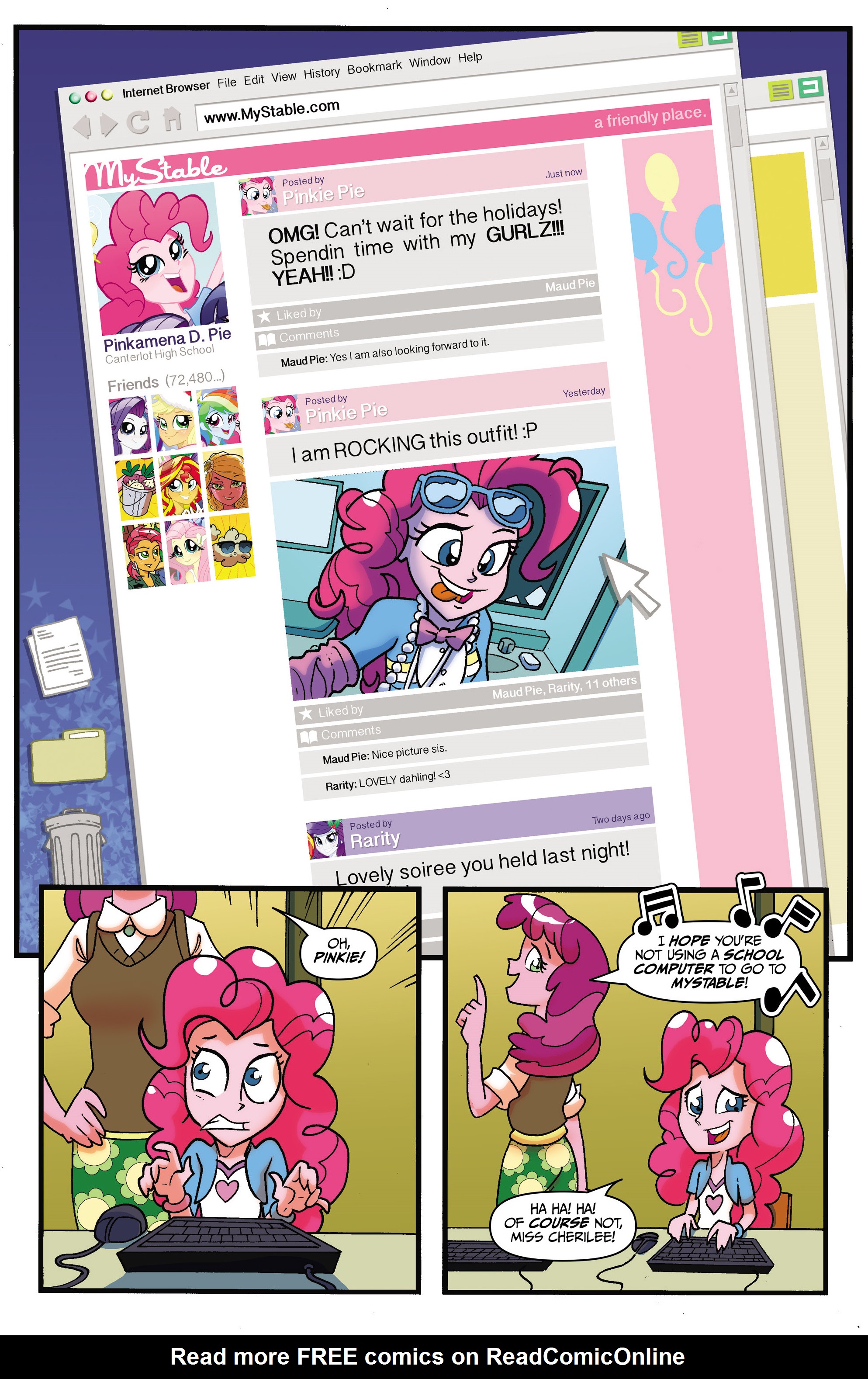 Read online My Little Pony: Equestria Girls comic -  Issue # TPB - 49