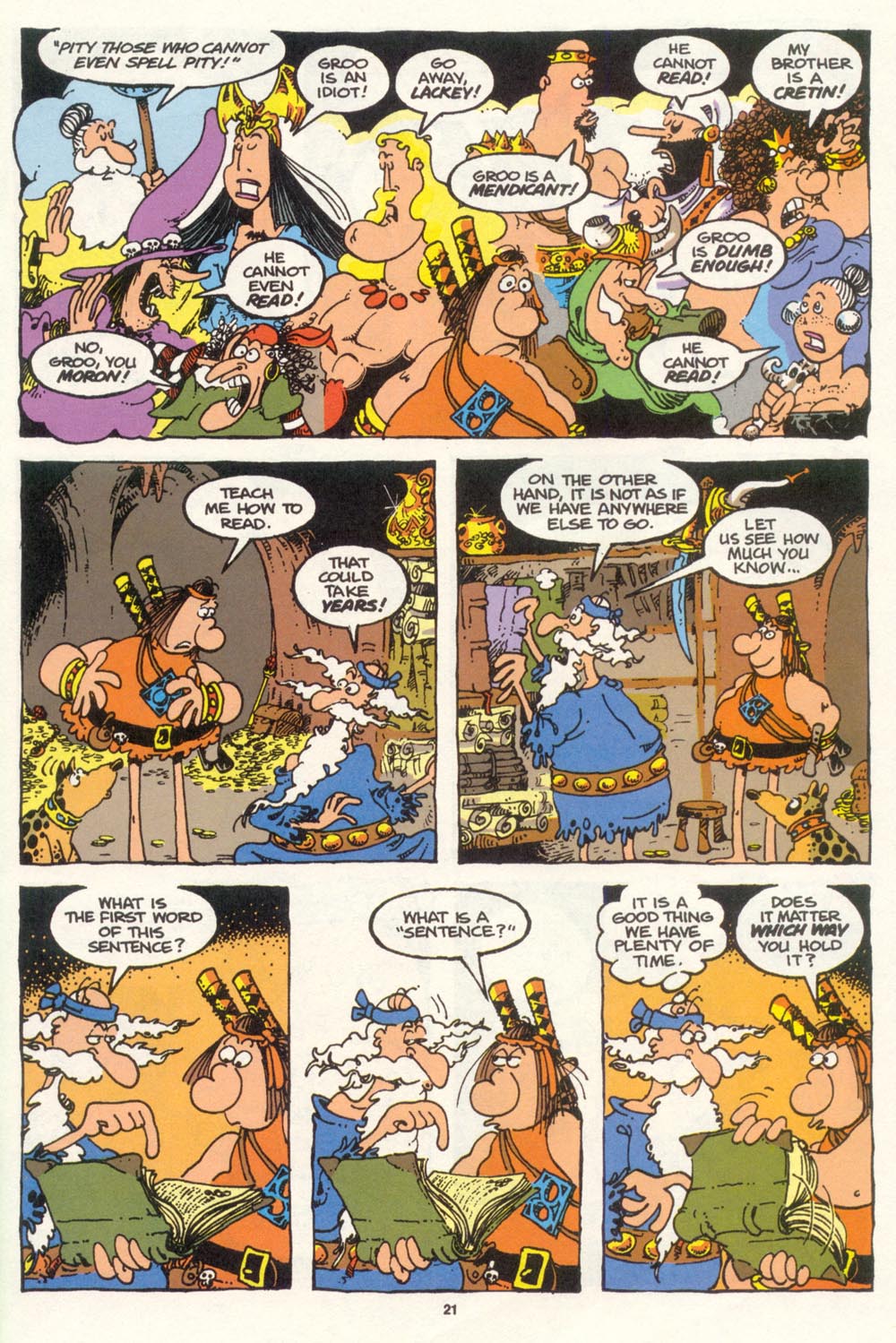 Read online Sergio Aragonés Groo the Wanderer comic -  Issue #100 - 22