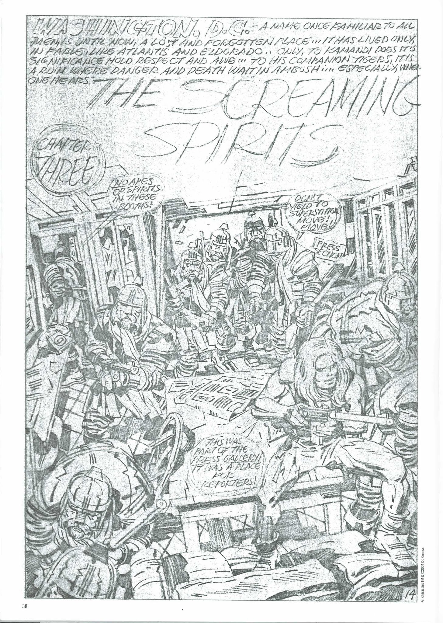 Read online The Jack Kirby Collector comic -  Issue #40 - 40