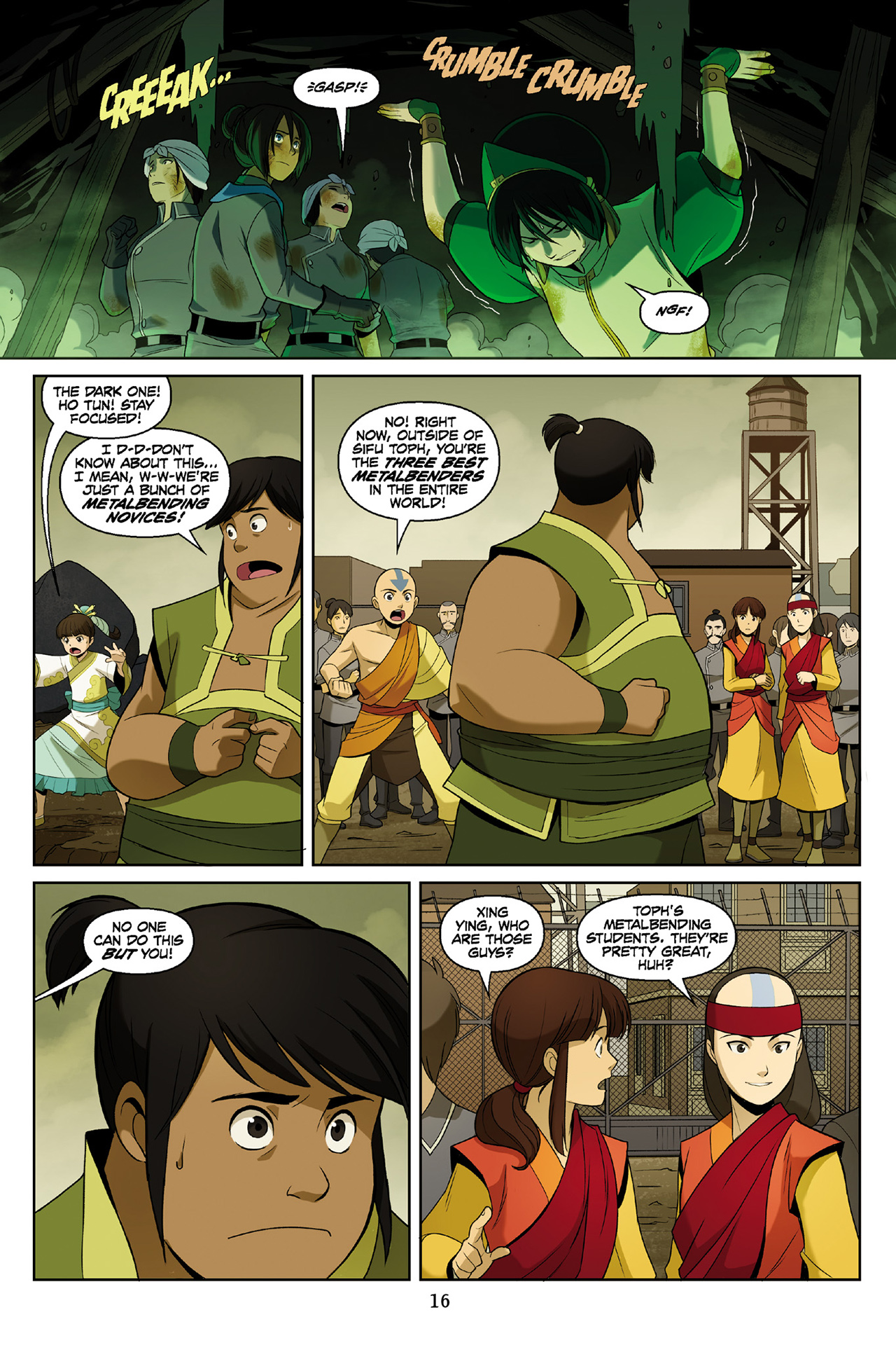 Read online Nickelodeon Avatar: The Last Airbender - The Rift comic -  Issue # Part 3 - 17