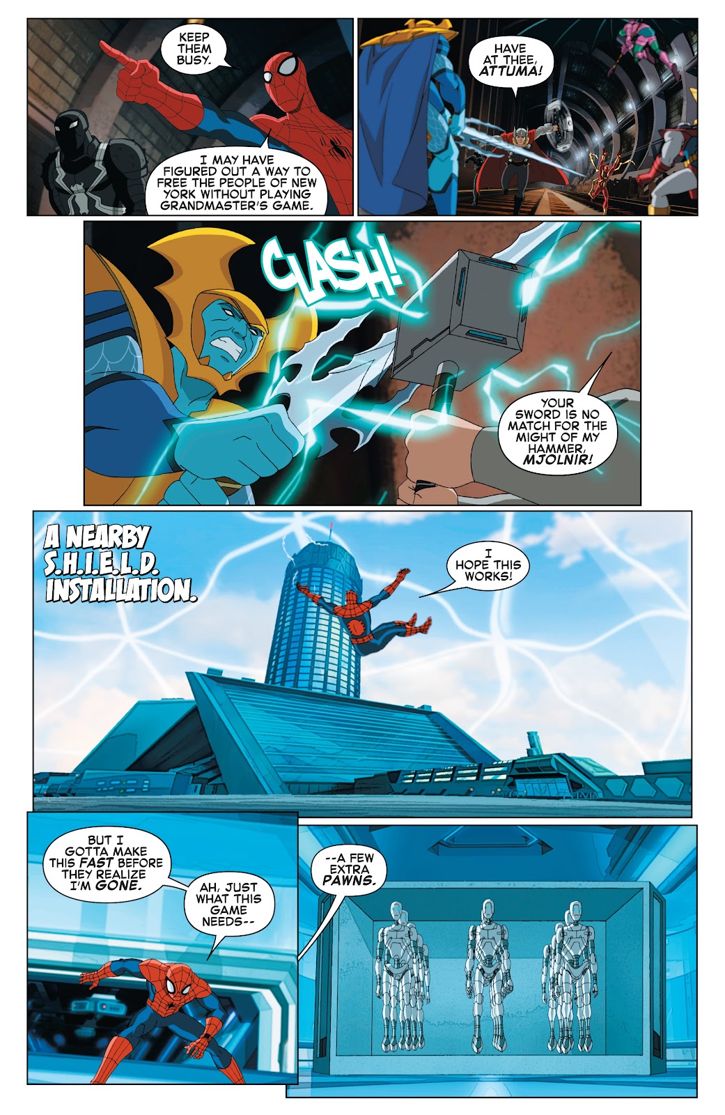 Marvel Universe Ultimate Spider-Man: Contest of Champions issue 3 - Page 5