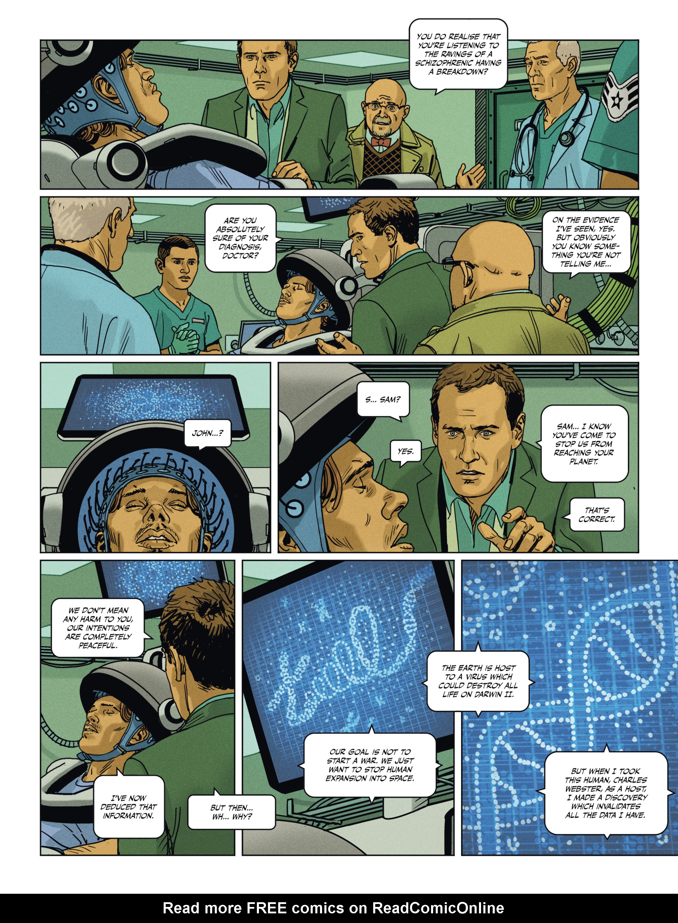 Read online Exo comic -  Issue #2 - 37