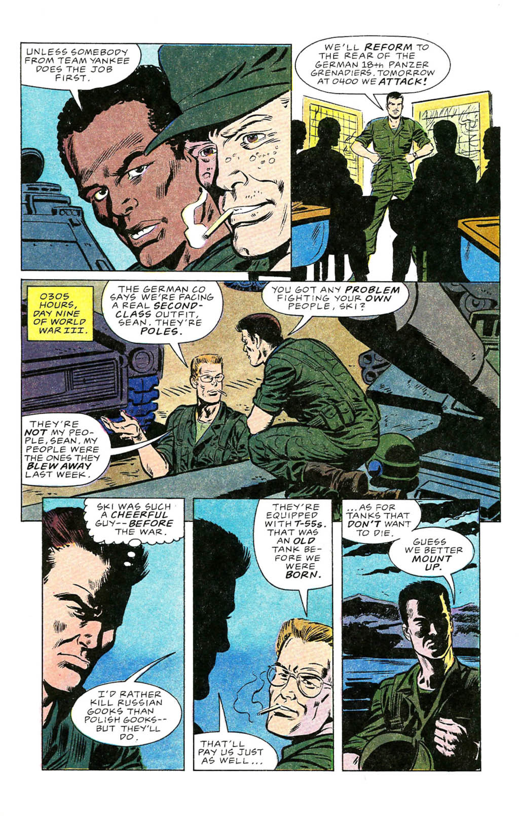 Read online Team Yankee comic -  Issue #4 - 24